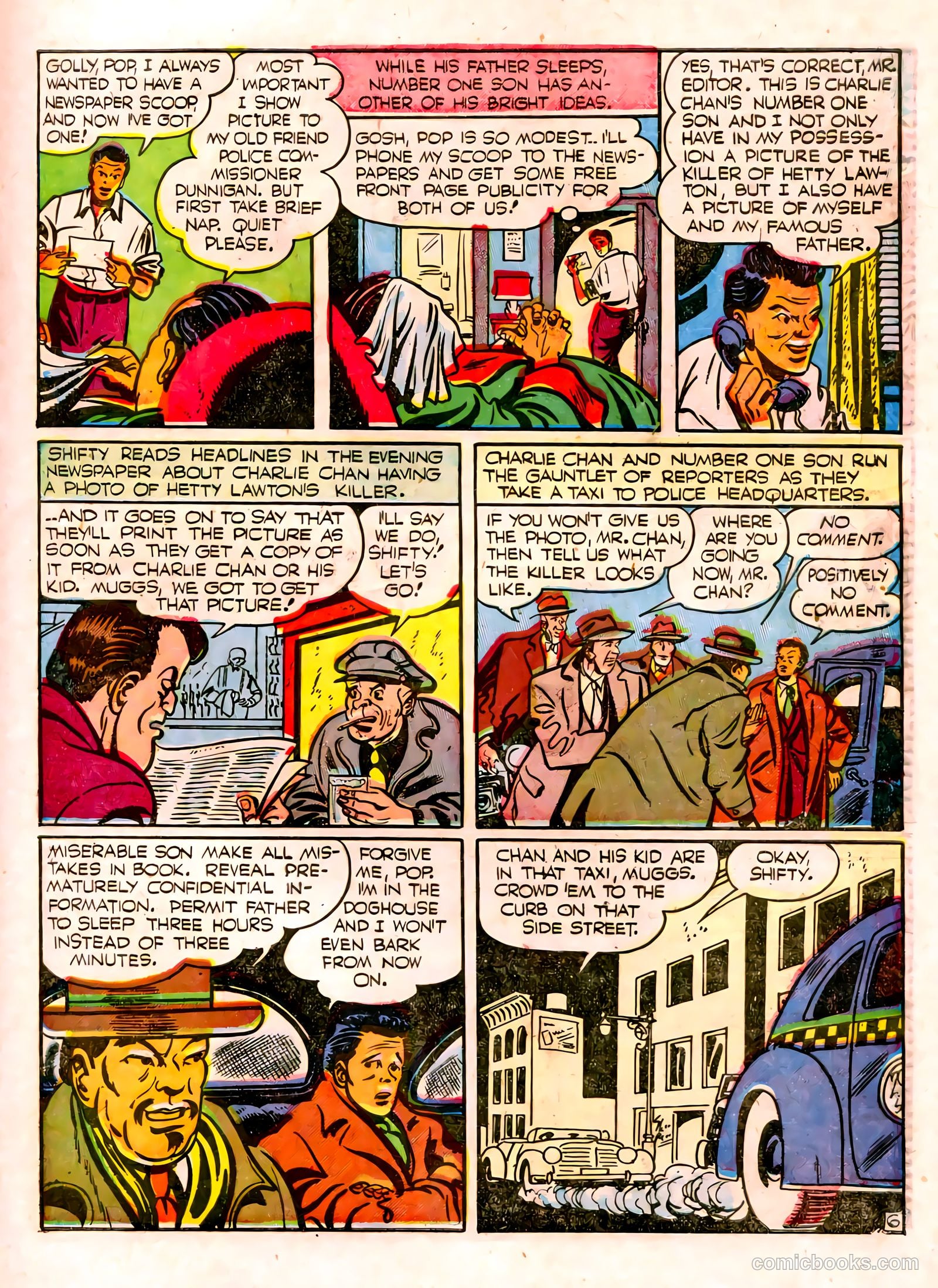 Charlie Chan #5 (1949) — page 18 of 50