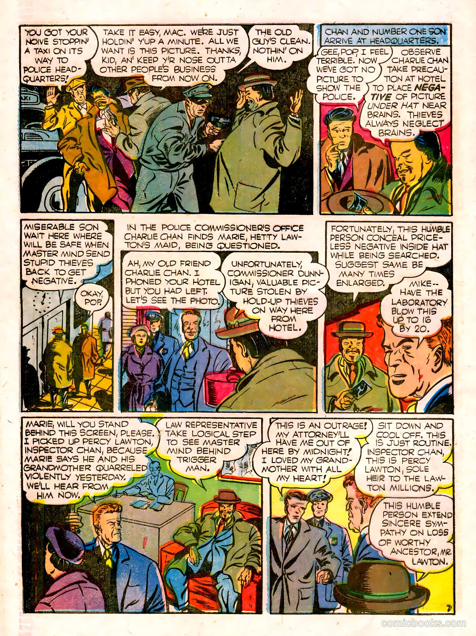 Charlie Chan #5 (1949) — page 19 of 50