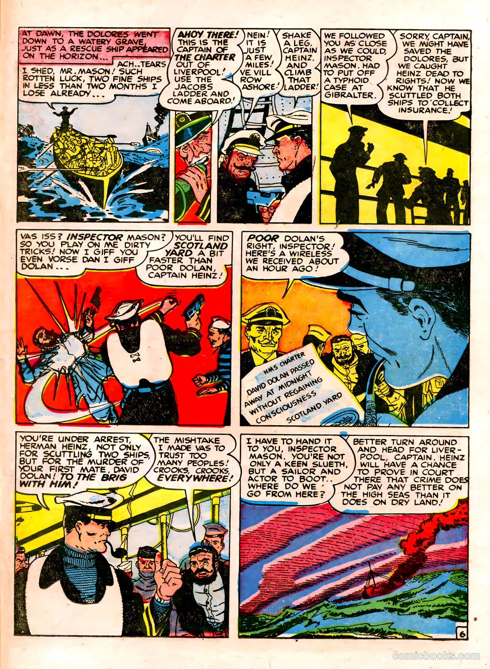 Charlie Chan #5 (1949) — page 42 of 50