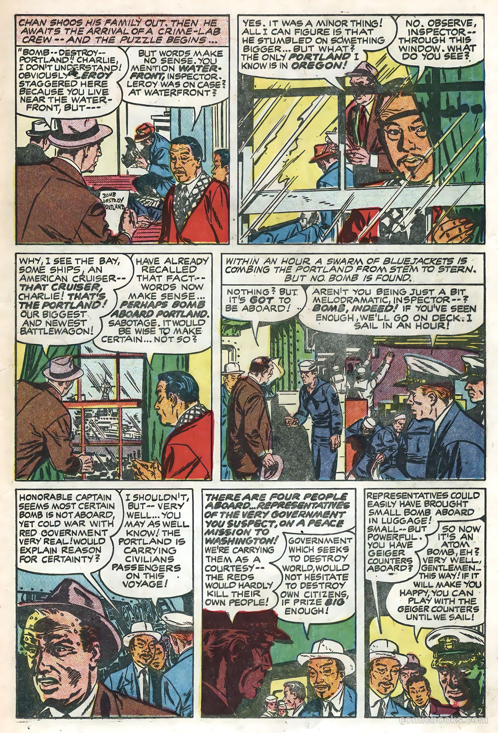 Charlie Chan #6 (1955) — page 19 of 36