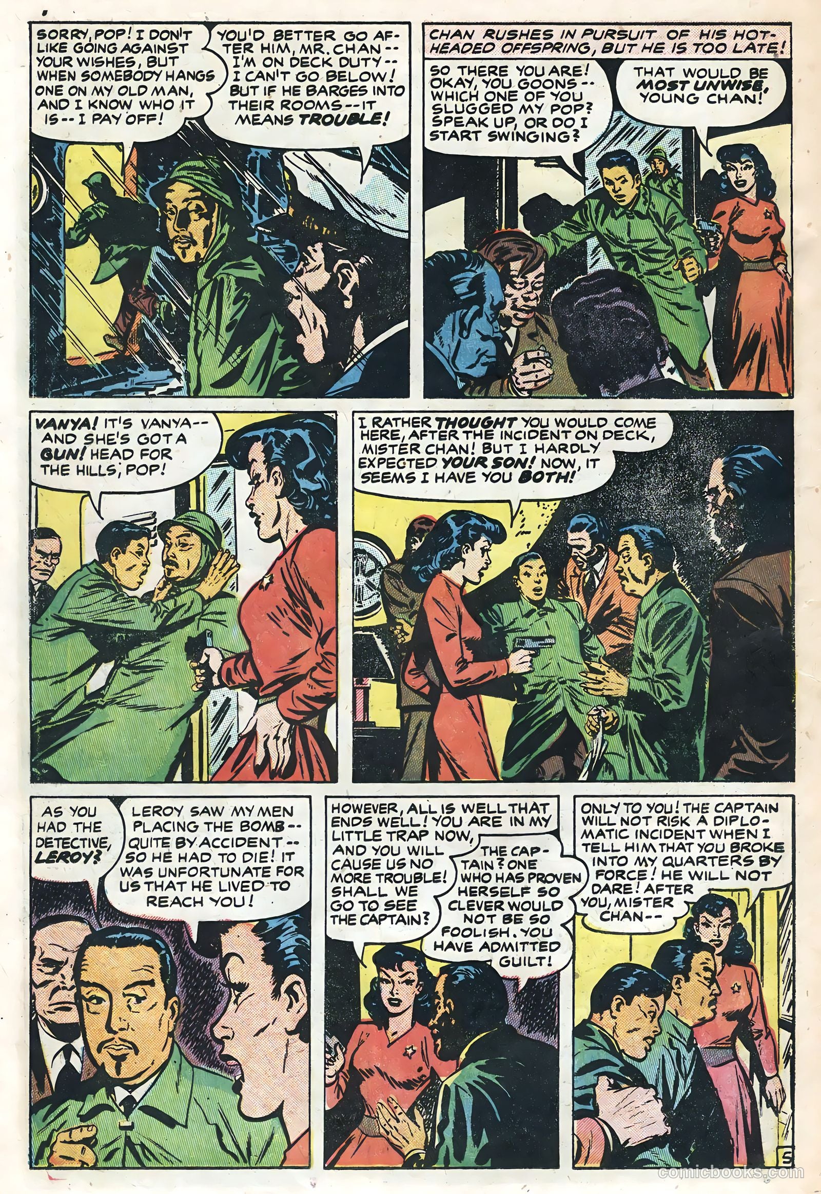 Charlie Chan #6 (1955) — page 22 of 36