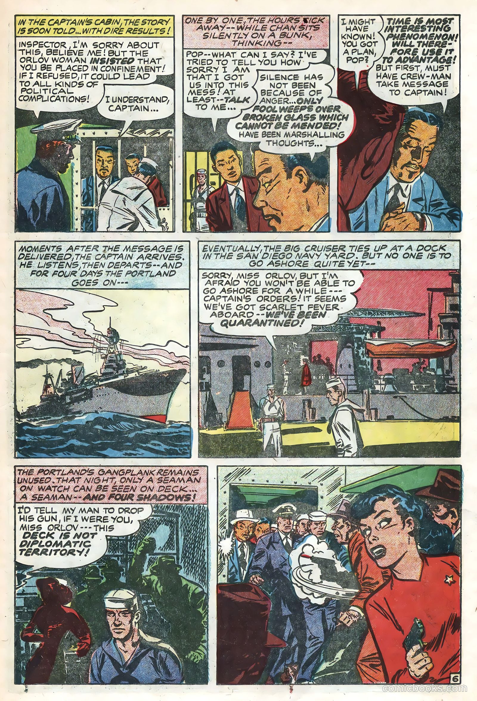 Charlie Chan #6 (1955) — page 23 of 36