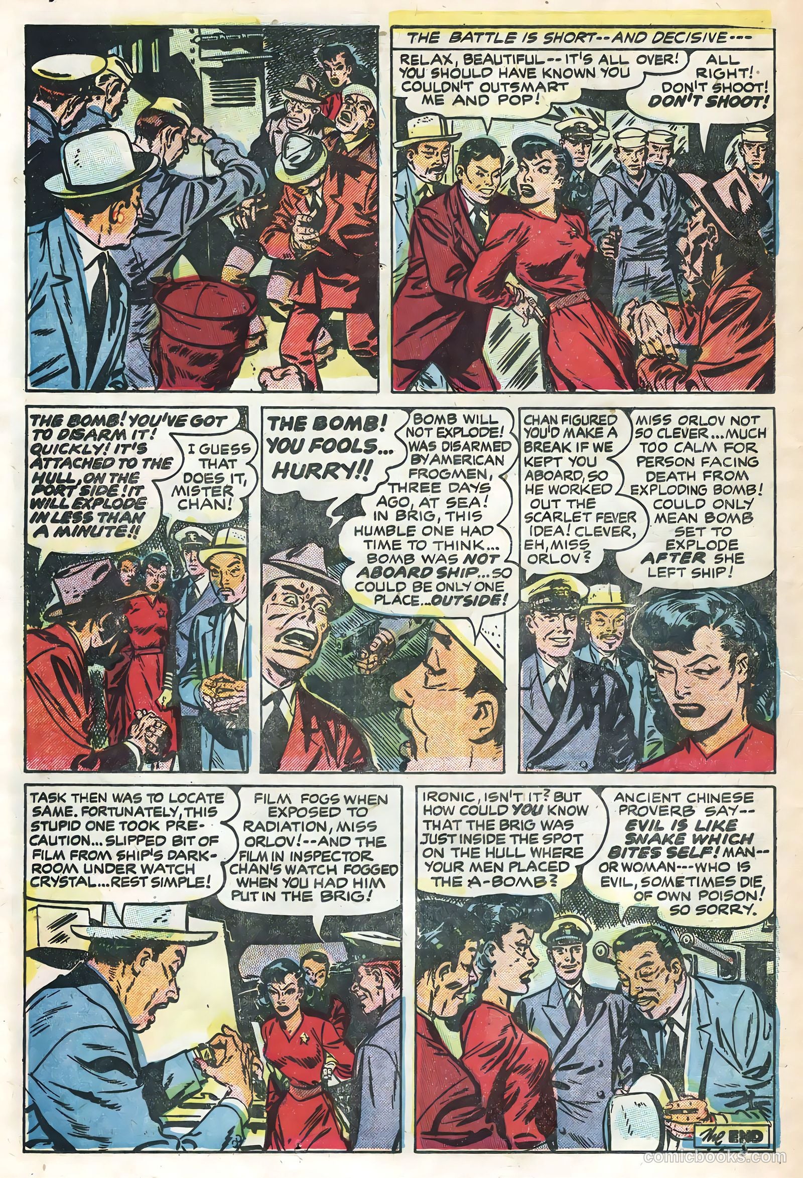 Charlie Chan #6 (1955) — page 24 of 36
