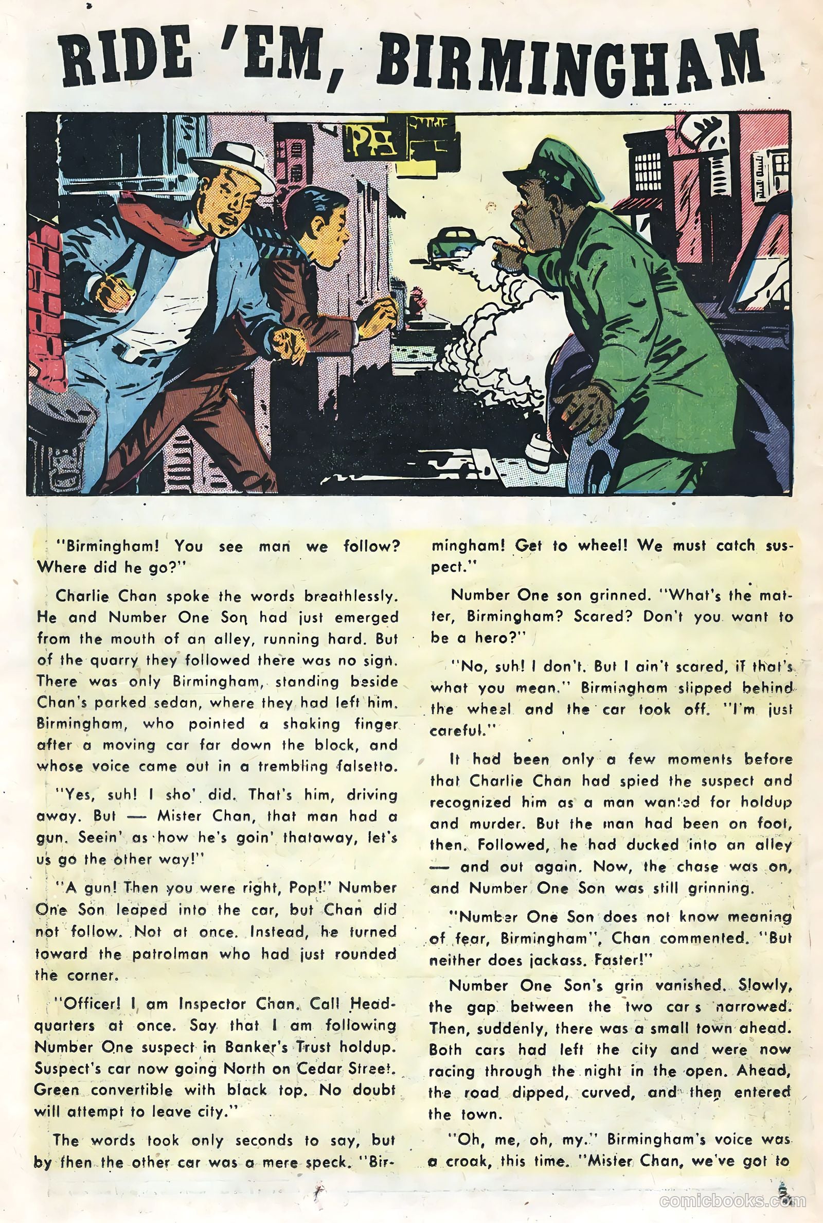 Charlie Chan #6 (1955) — page 26 of 36