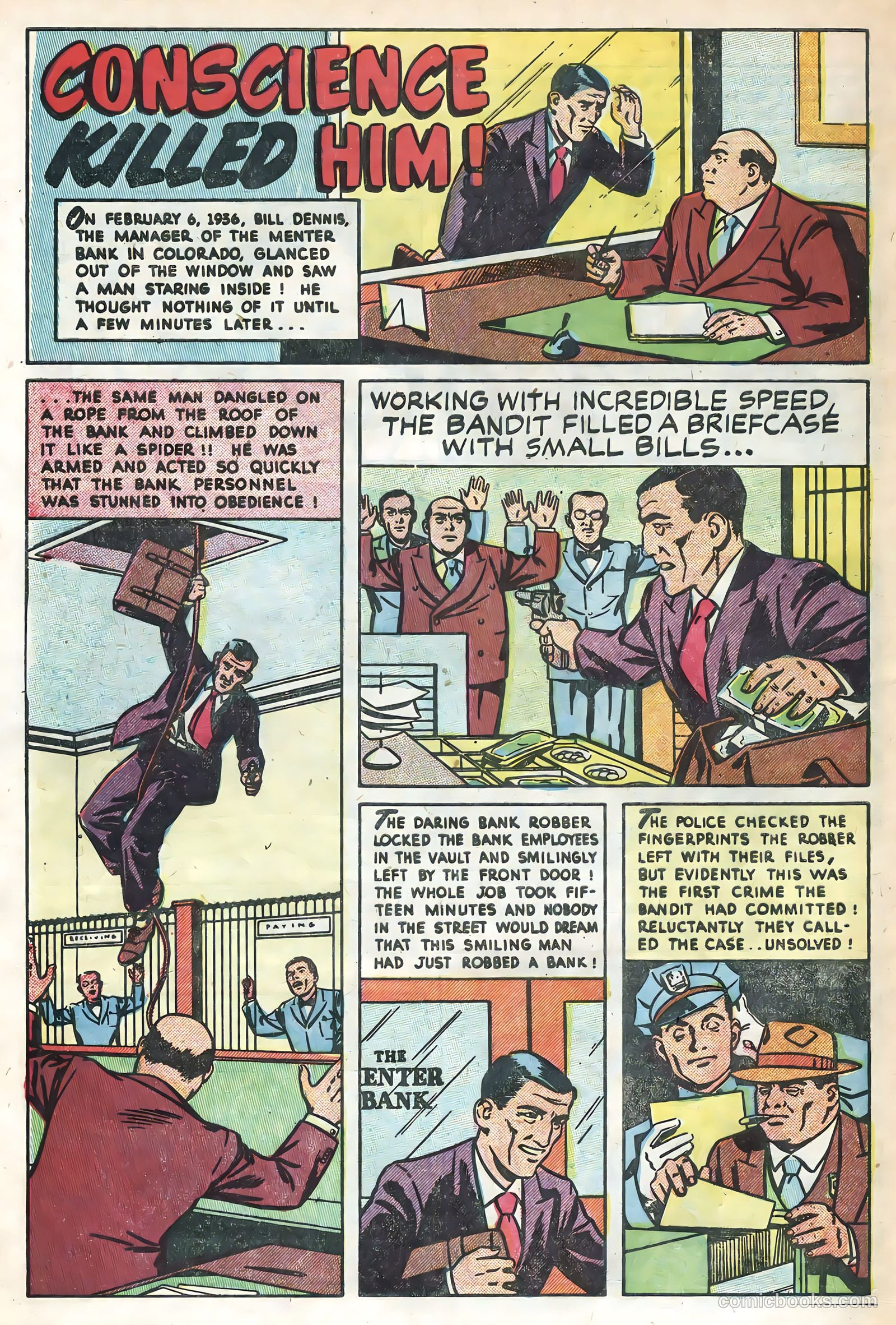 Charlie Chan #6 (1955) — page 32 of 36