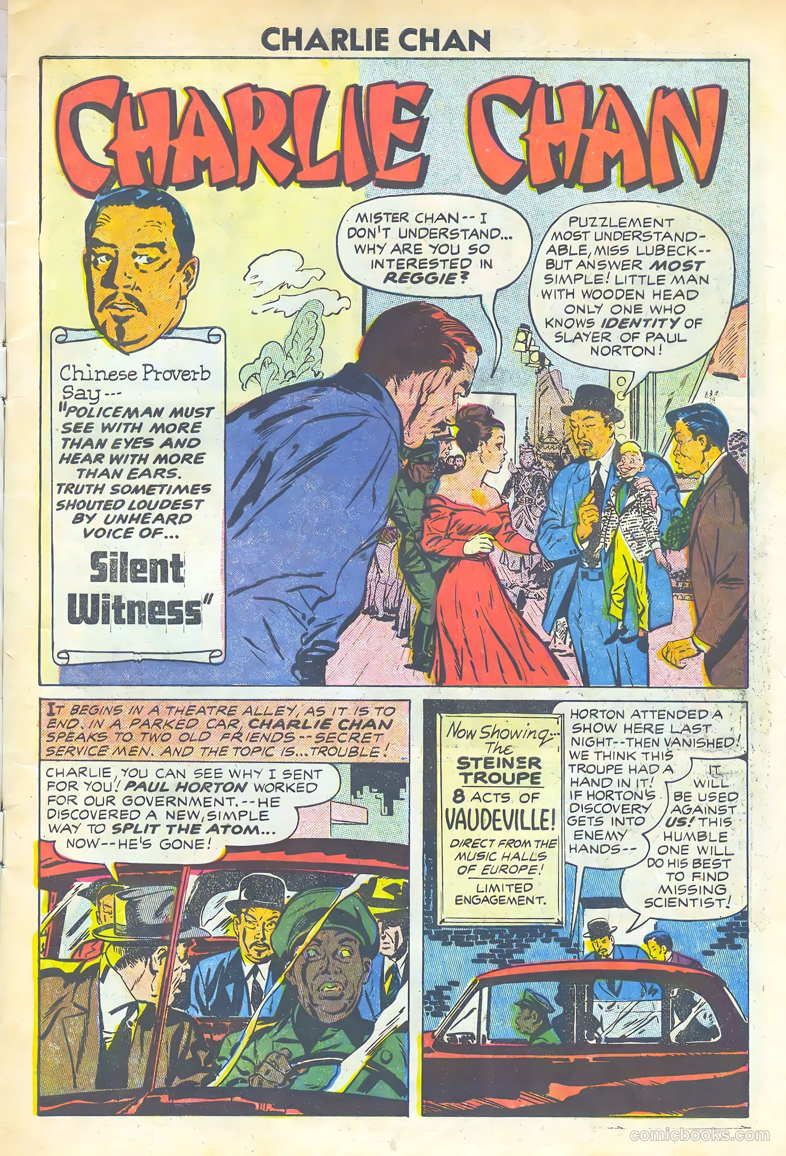Charlie Chan #7 (1955) — page 3 of 36