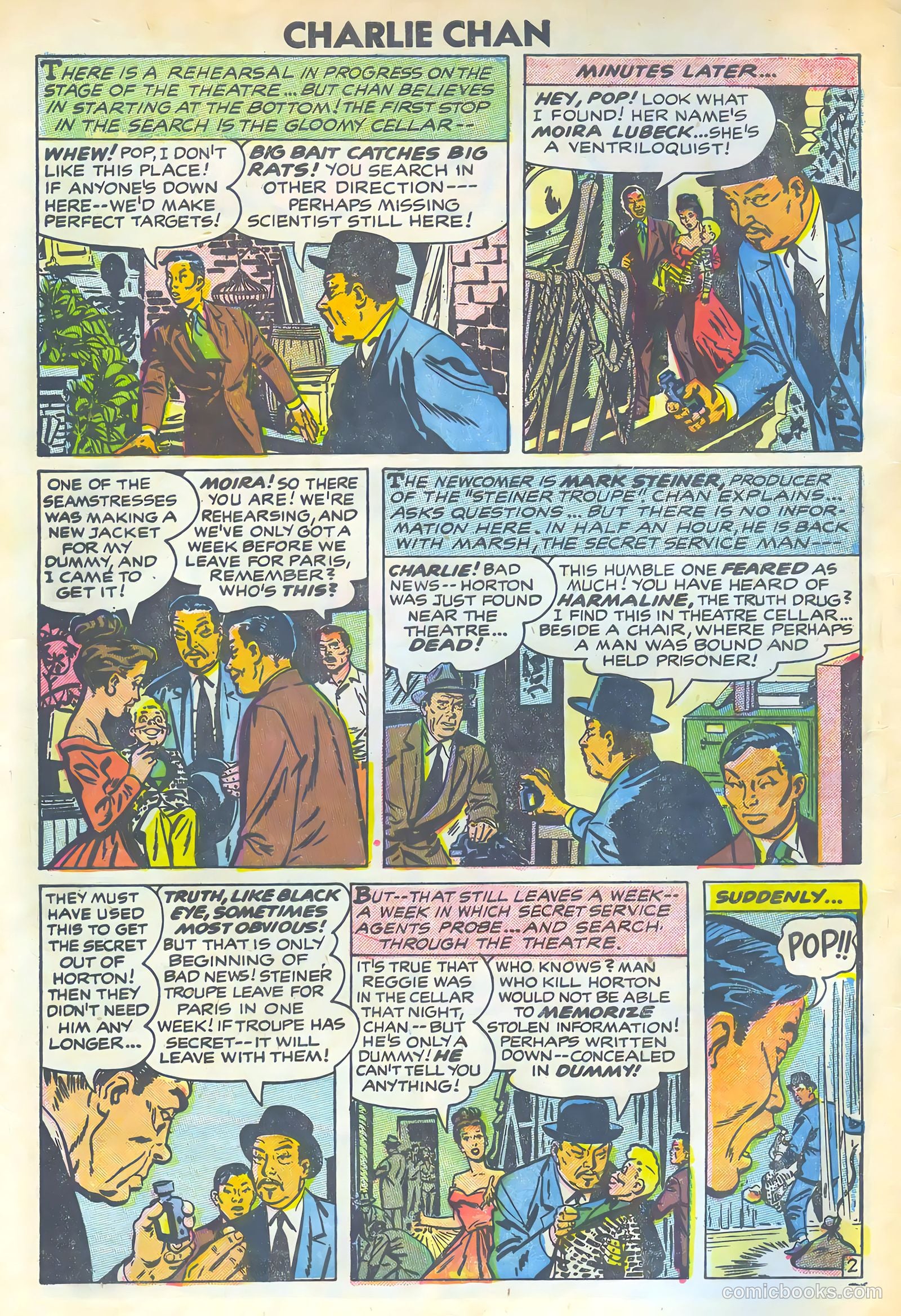 Charlie Chan #7 (1955) — page 4 of 36