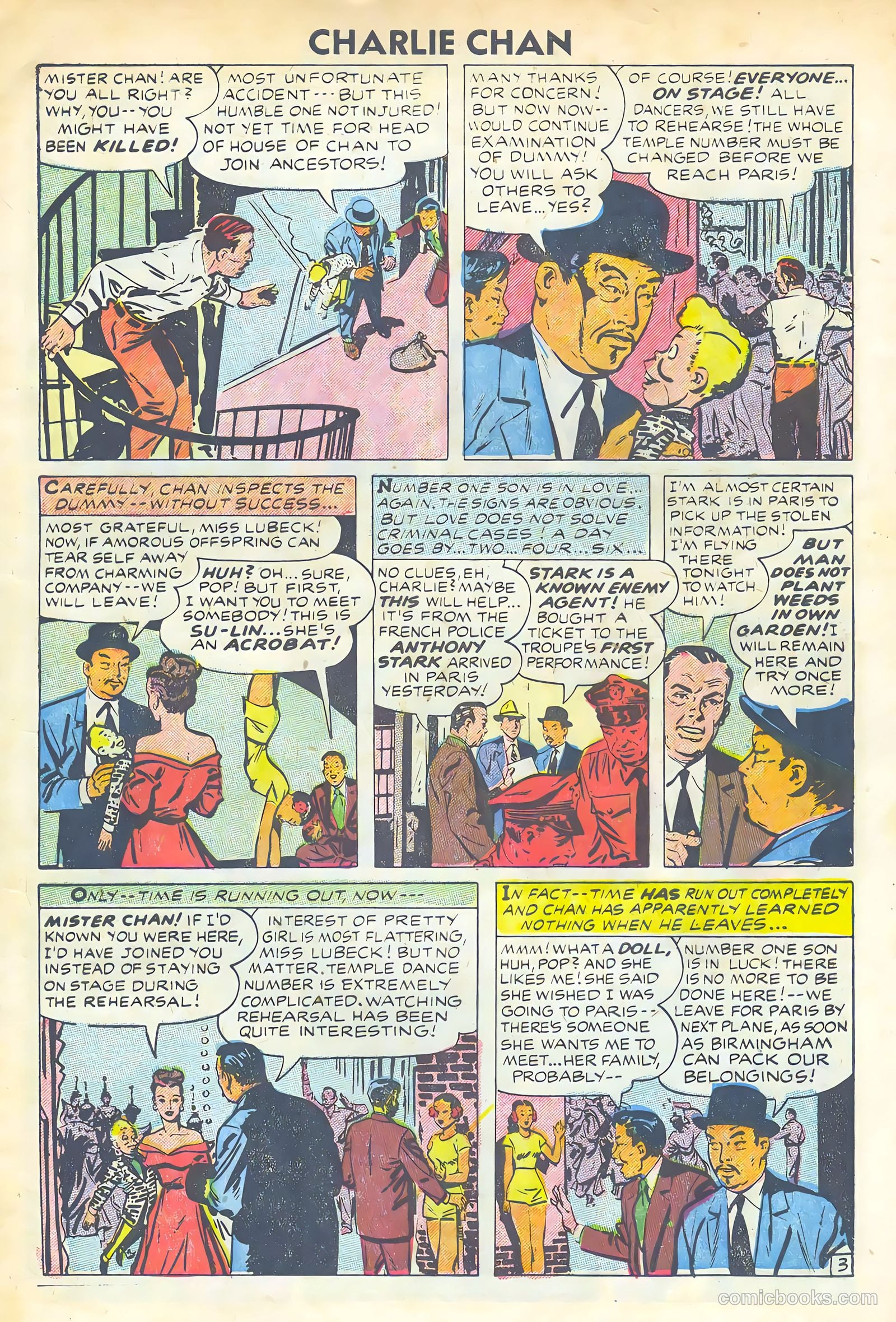 Charlie Chan #7 (1955) — page 5 of 36
