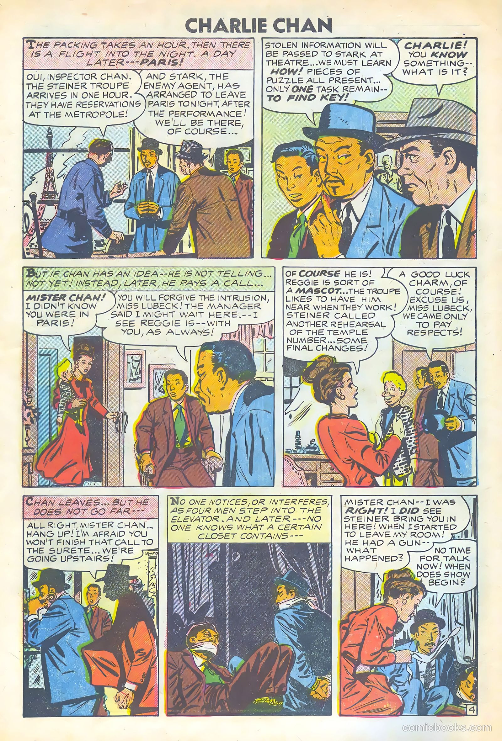 Charlie Chan #7 (1955) — page 6 of 36