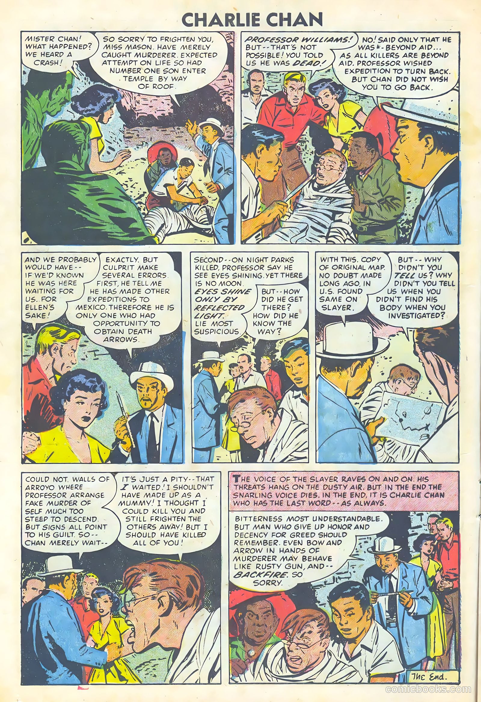 Charlie Chan #7 (1955) — page 16 of 36