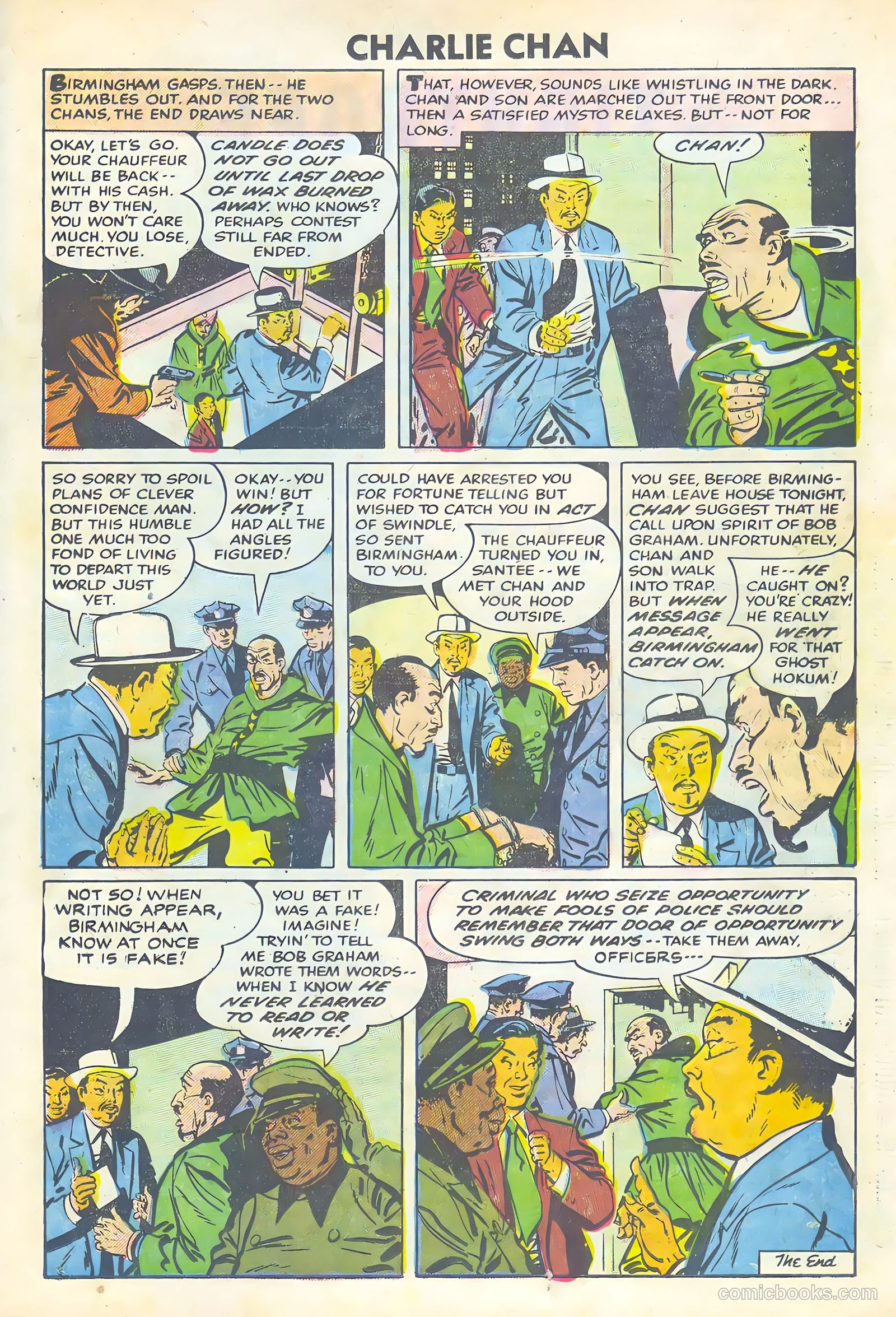 Charlie Chan #7 (1955) — page 23 of 36