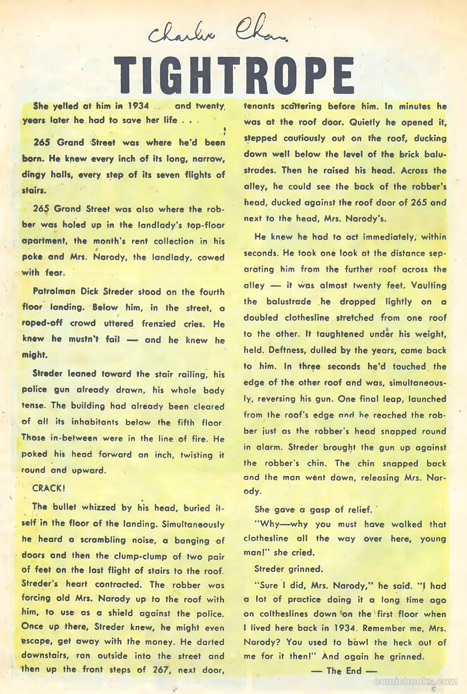 Charlie Chan #7 (1955) — page 24 of 36