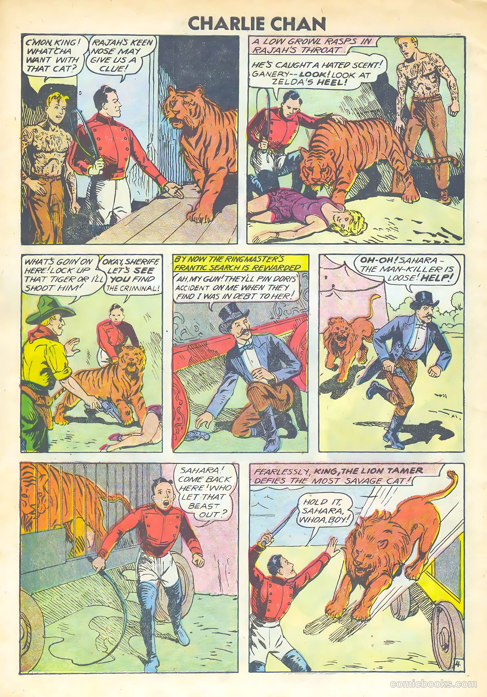 Charlie Chan #7 (1955) — page 30 of 36