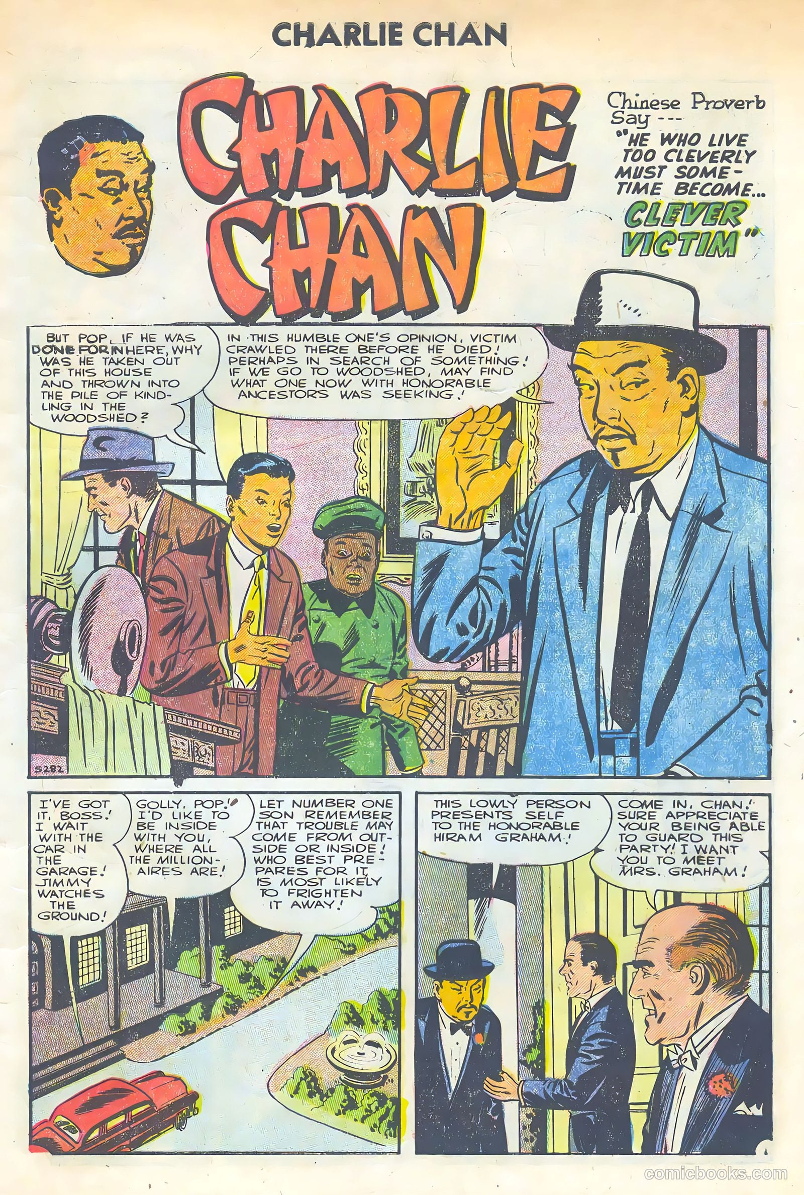 Charlie Chan #8 (1955) — page 3 of 36