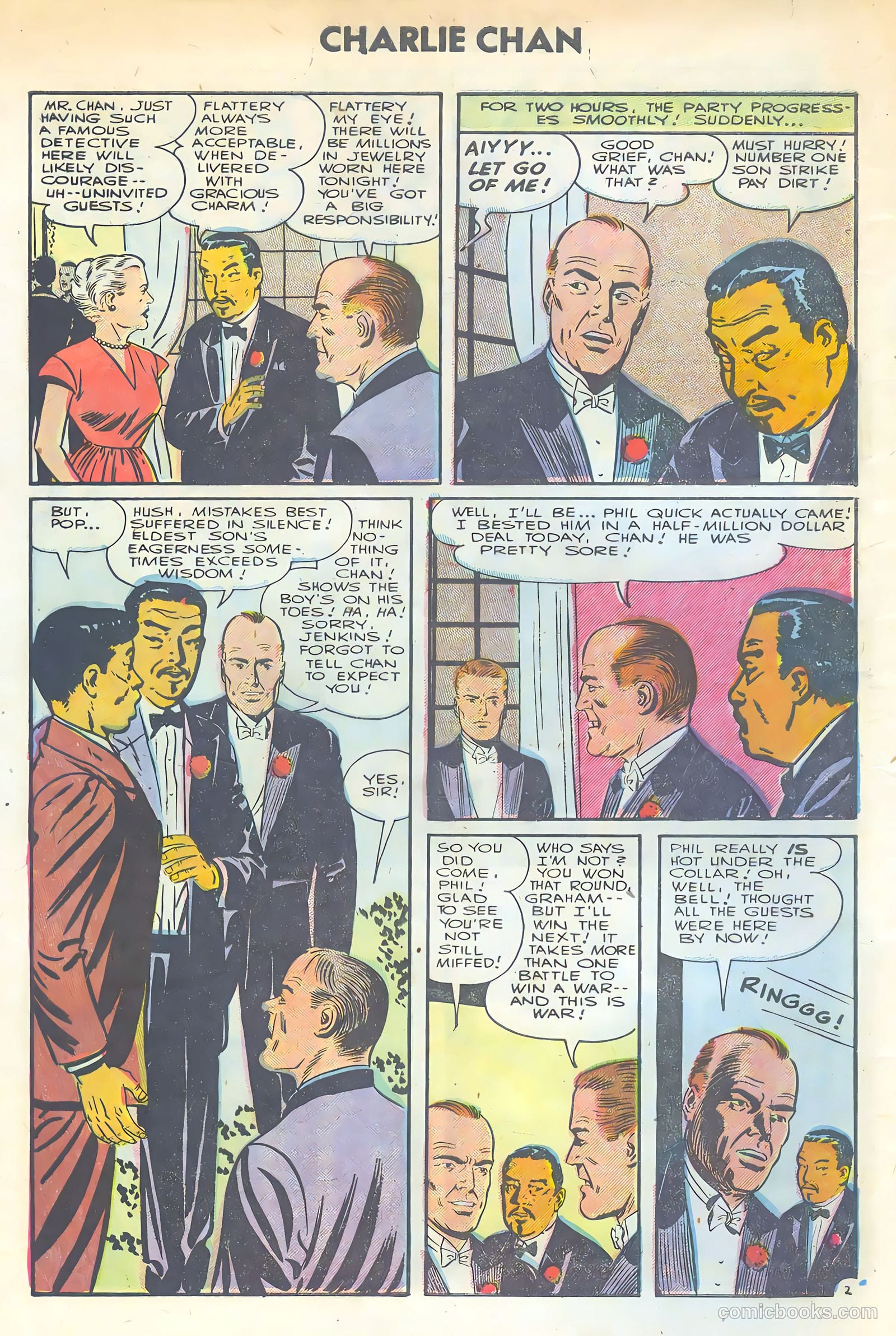 Charlie Chan #8 (1955) — page 4 of 36