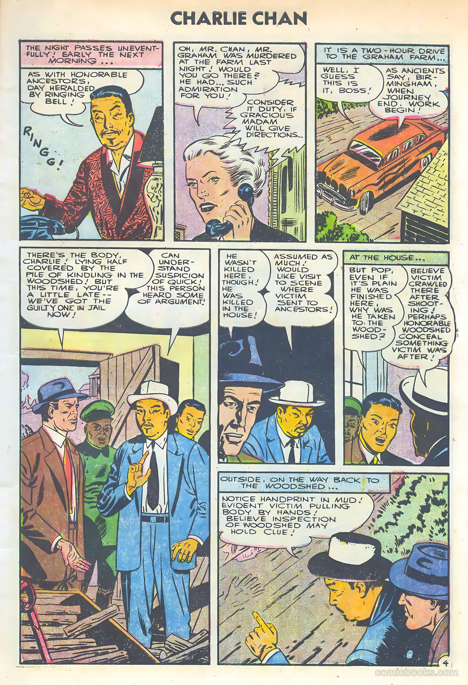 Charlie Chan #8 (1955) — page 7 of 36