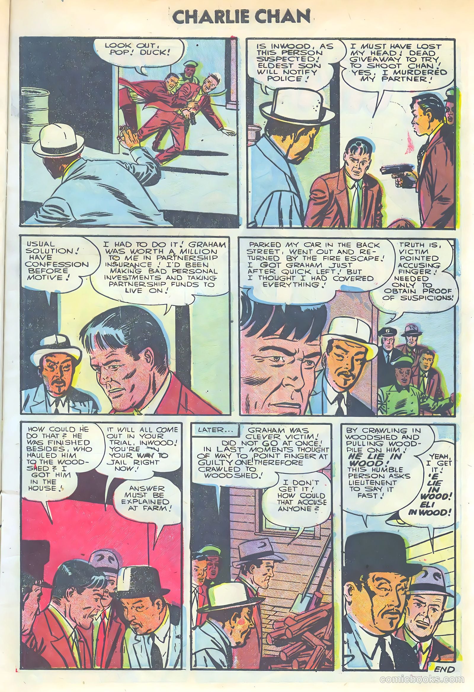 Charlie Chan #8 (1955) — page 9 of 36