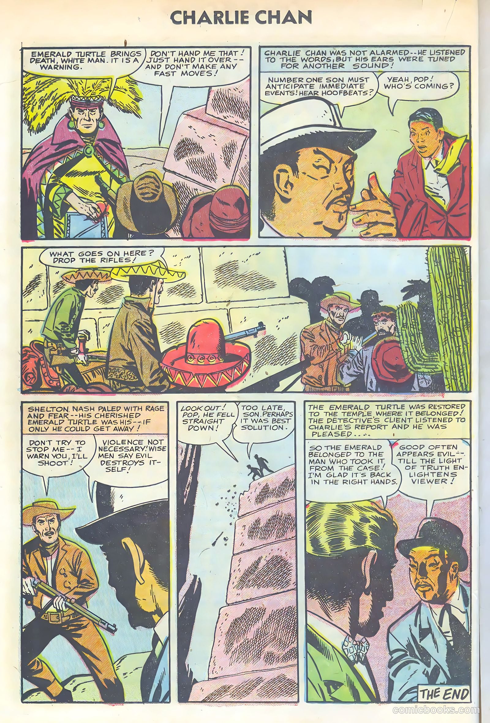 Charlie Chan #8 (1955) — page 16 of 36
