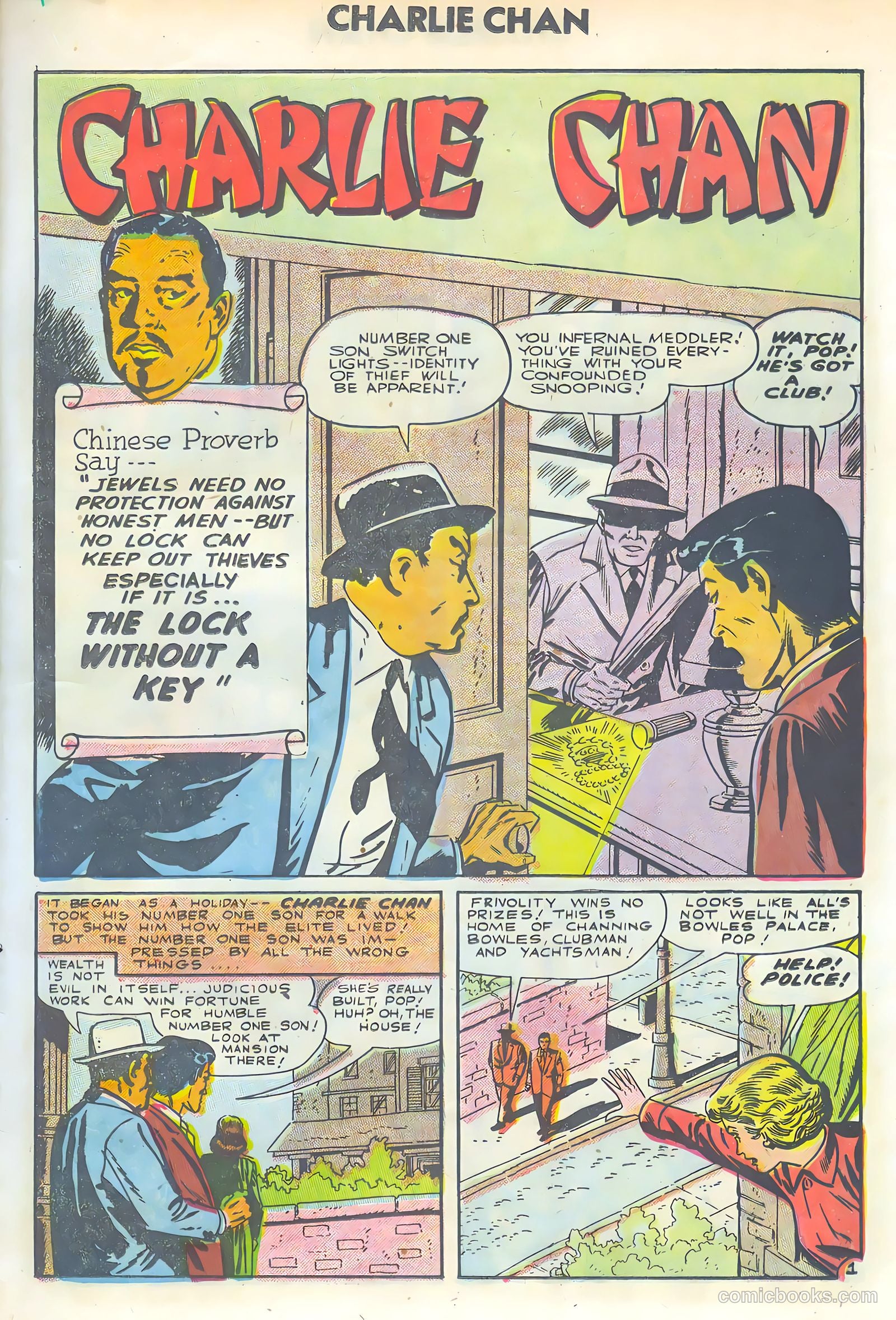 Charlie Chan #8 (1955) — page 17 of 36