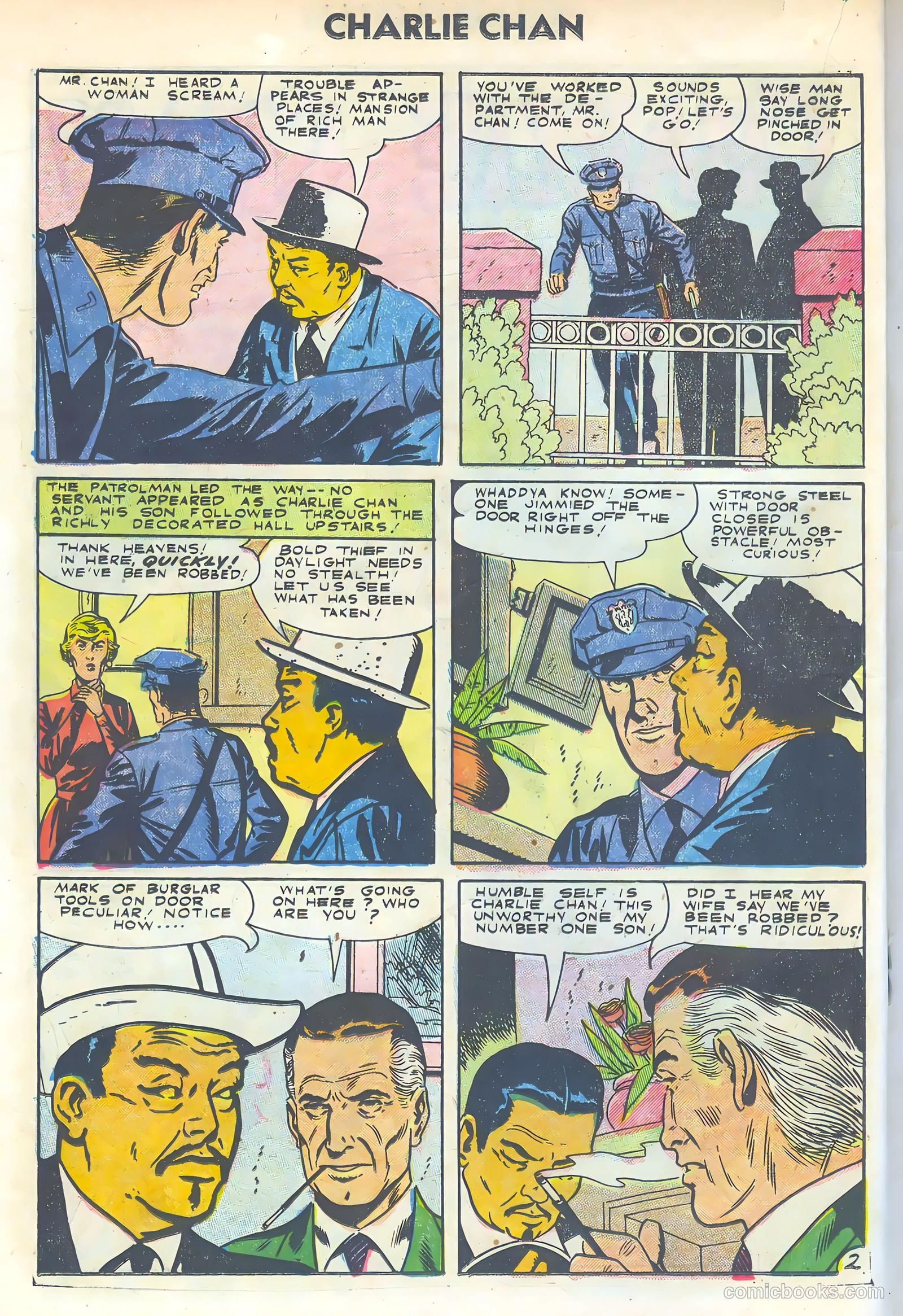 Charlie Chan #8 (1955) — page 18 of 36