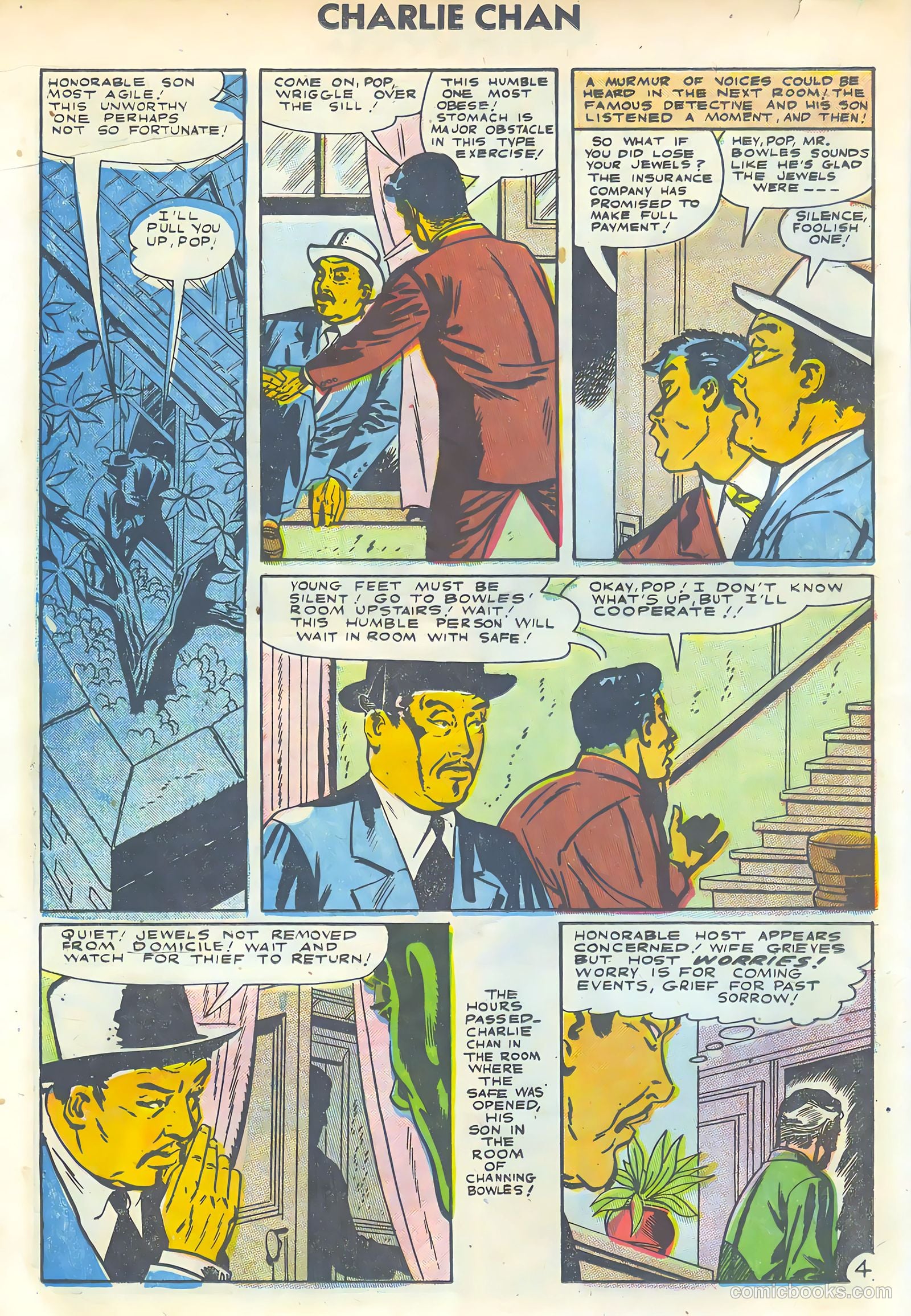Charlie Chan #8 (1955) — page 20 of 36