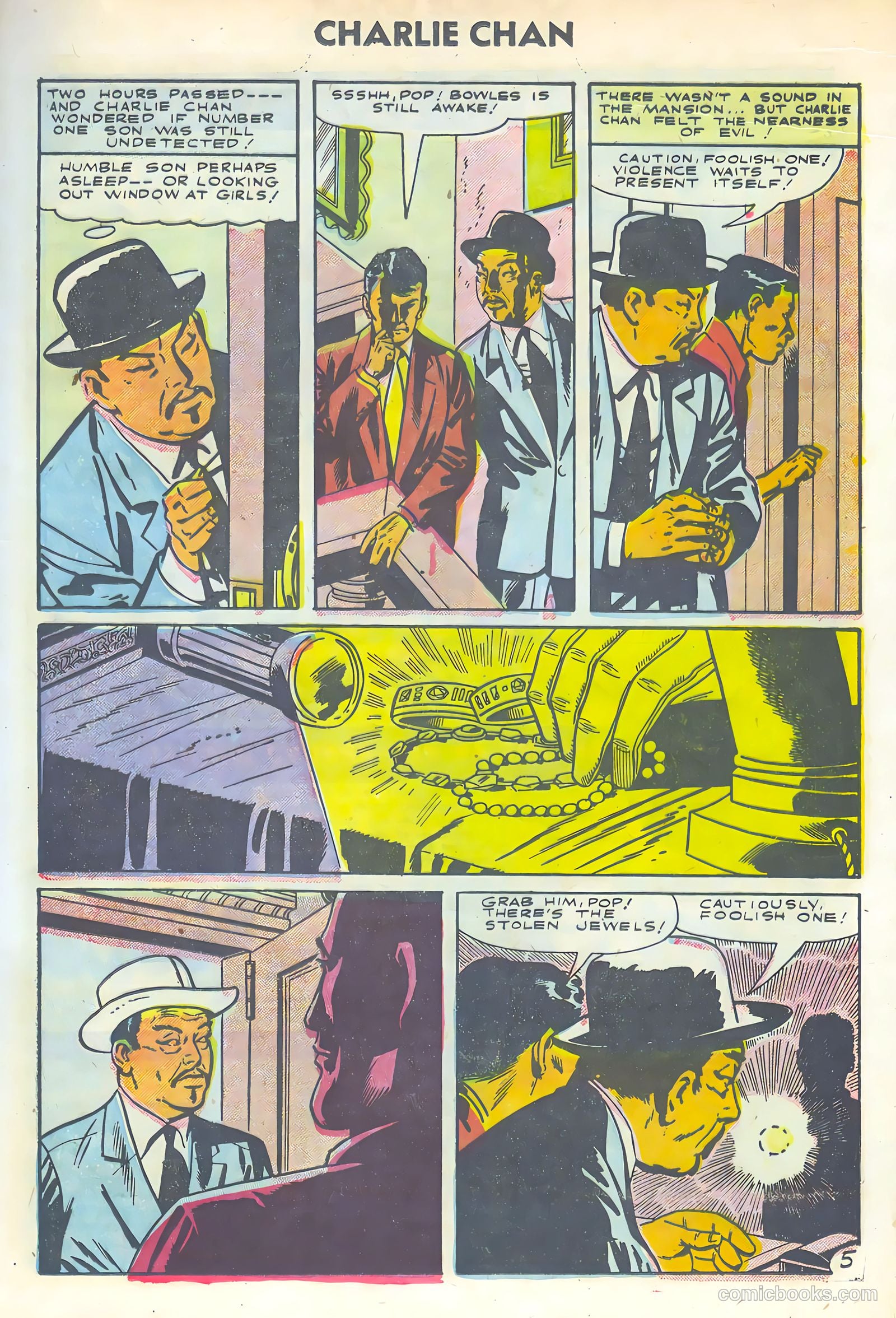 Charlie Chan #8 (1955) — page 21 of 36