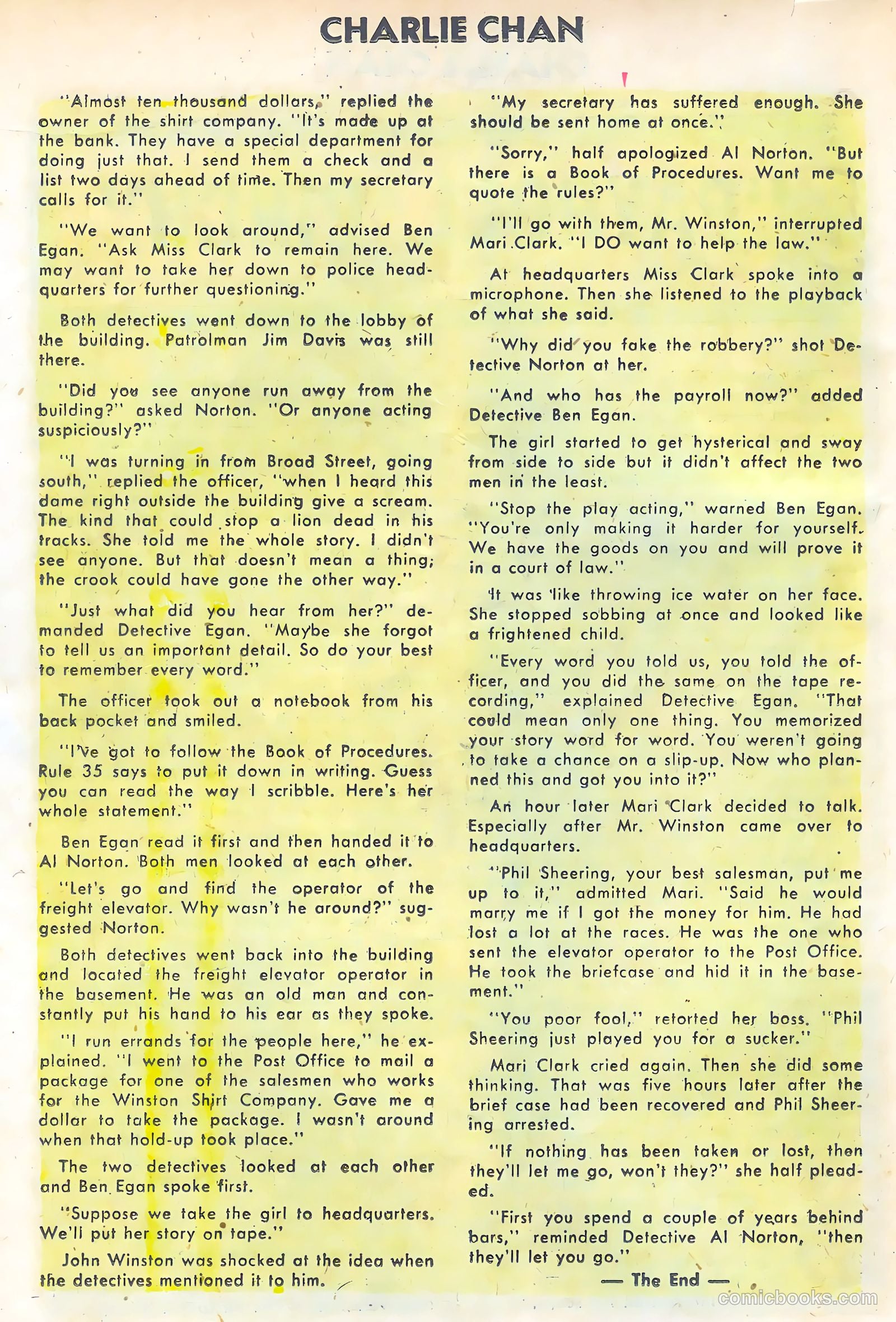 Charlie Chan #8 (1955) — page 26 of 36