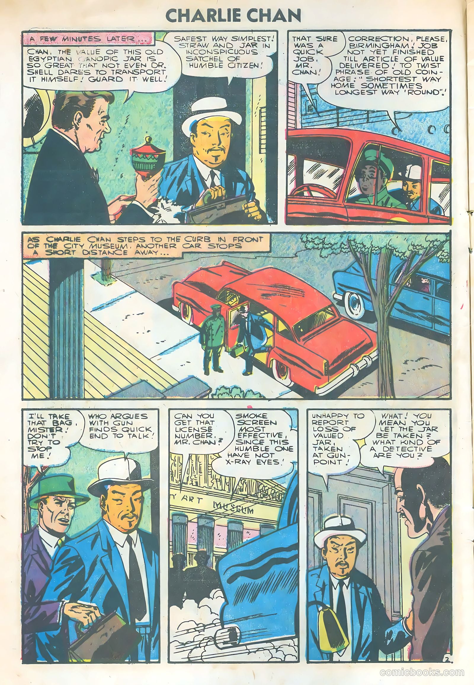 Charlie Chan #9 (1956) — page 4 of 36