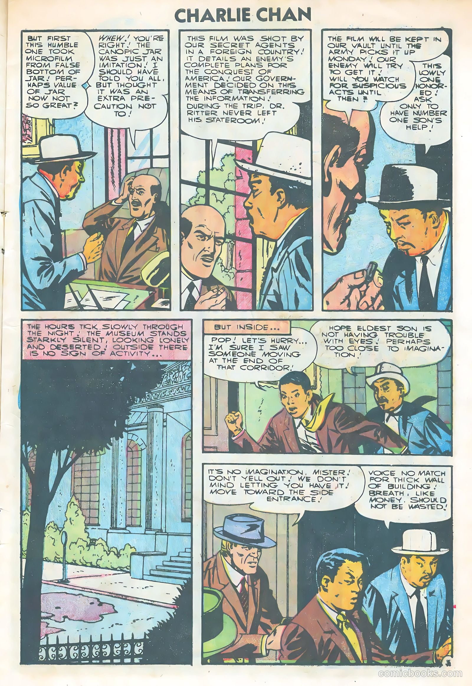 Charlie Chan #9 (1956) — page 5 of 36