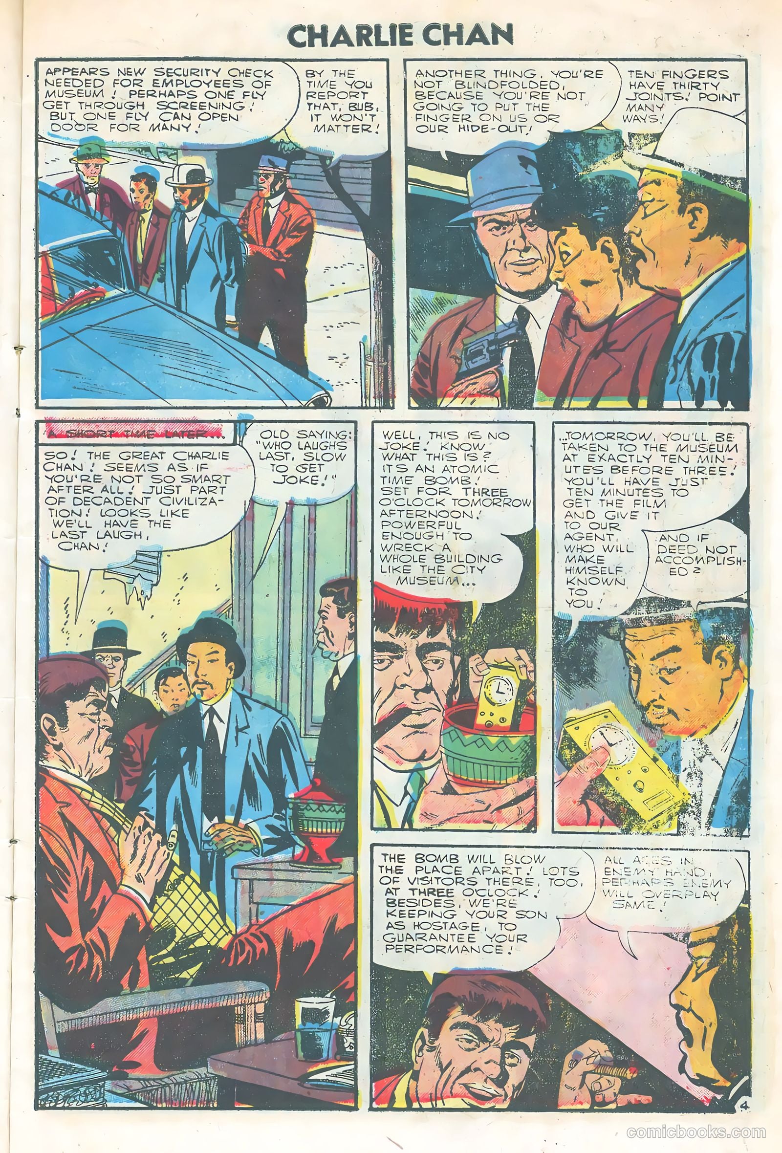 Charlie Chan #9 (1956) — page 7 of 36