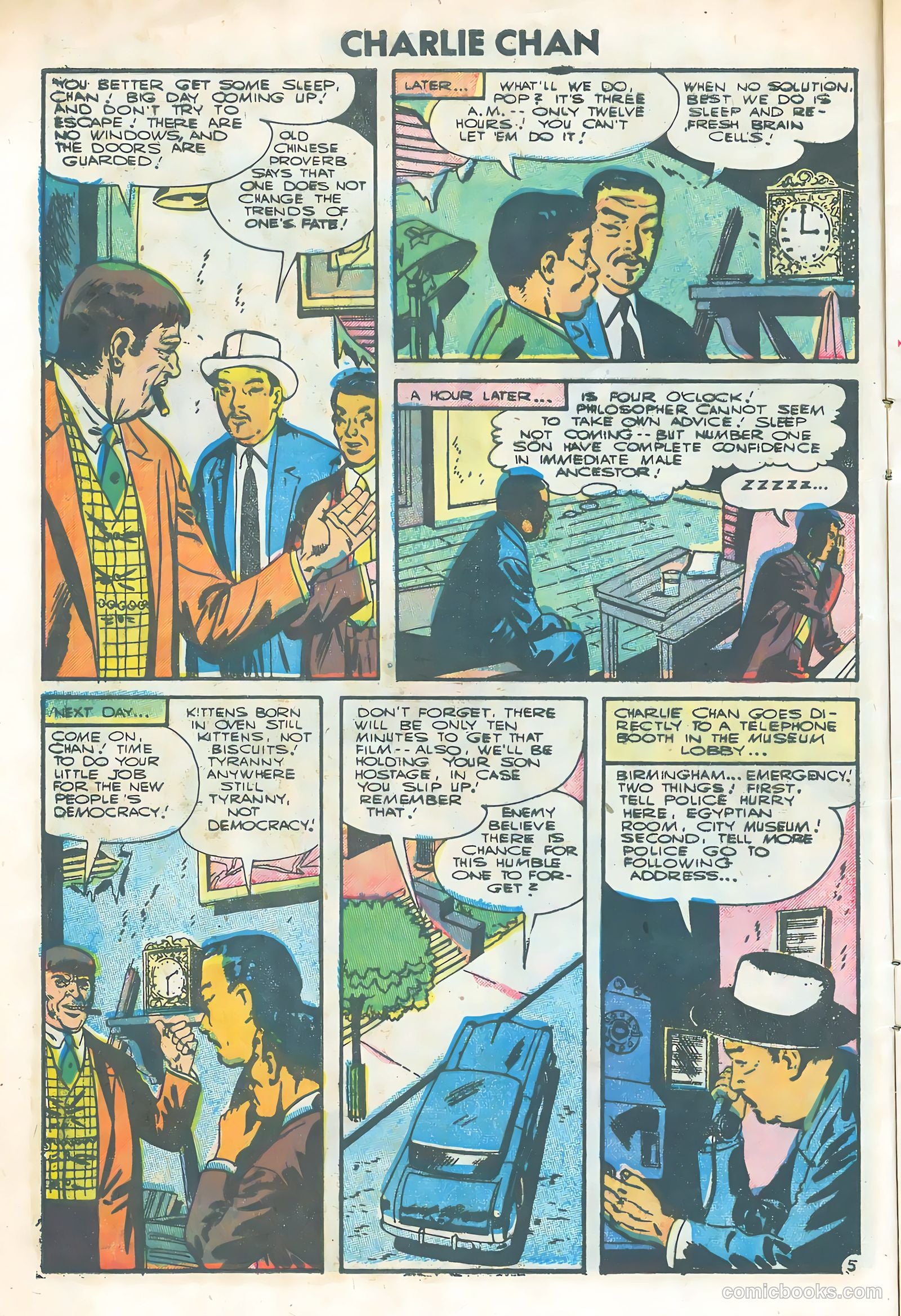Charlie Chan #9 (1956) — page 8 of 36