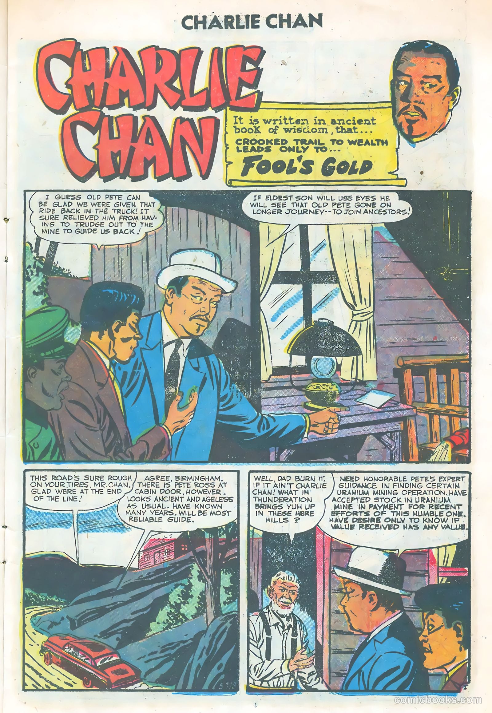 Charlie Chan #9 (1956) — page 11 of 36