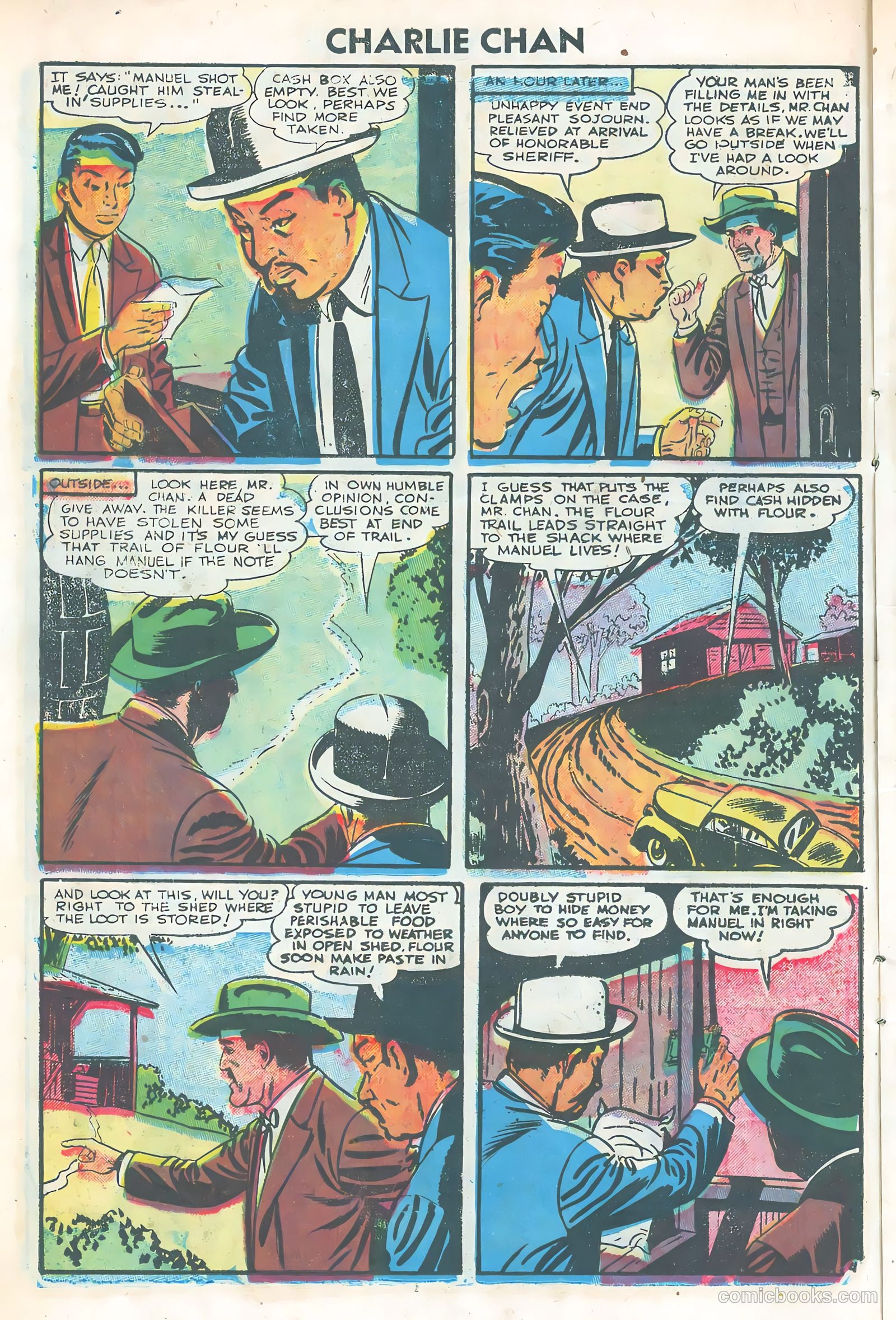 Charlie Chan #9 (1956) — page 14 of 36
