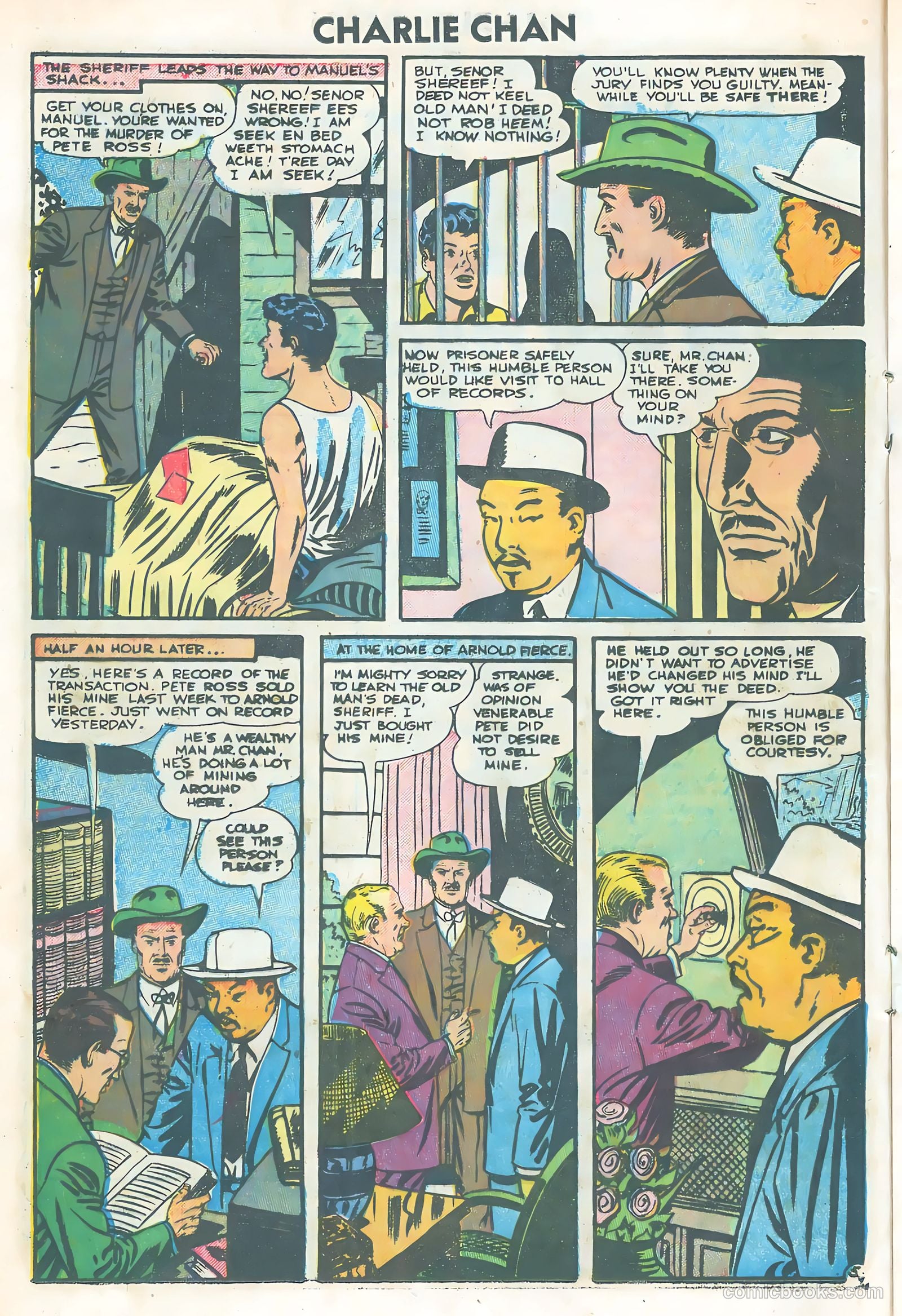 Charlie Chan #9 (1956) — page 16 of 36