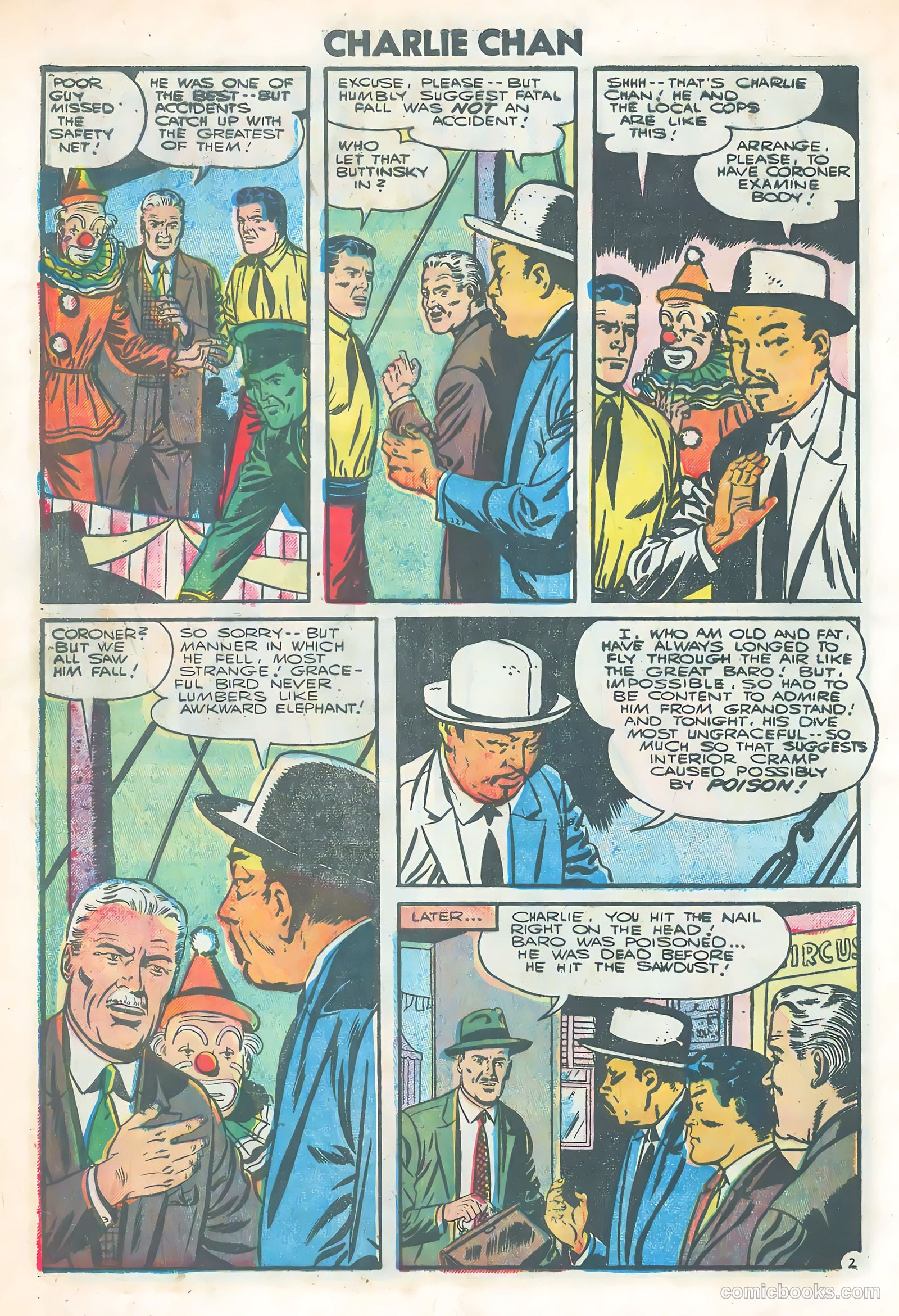 Charlie Chan #9 (1956) — page 28 of 36
