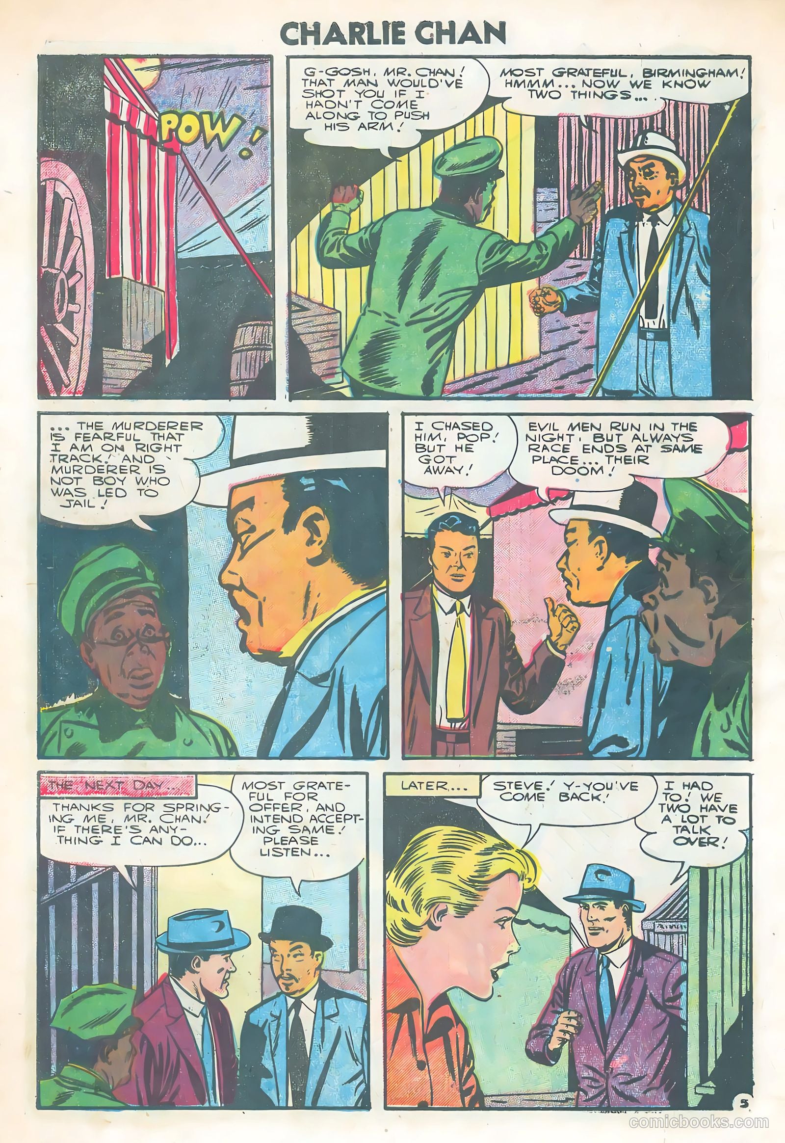 Charlie Chan #9 (1956) — page 32 of 36