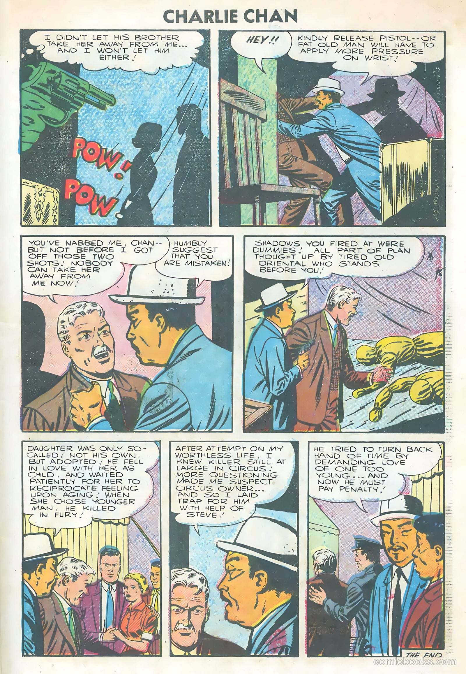Charlie Chan #9 (1956) — page 33 of 36