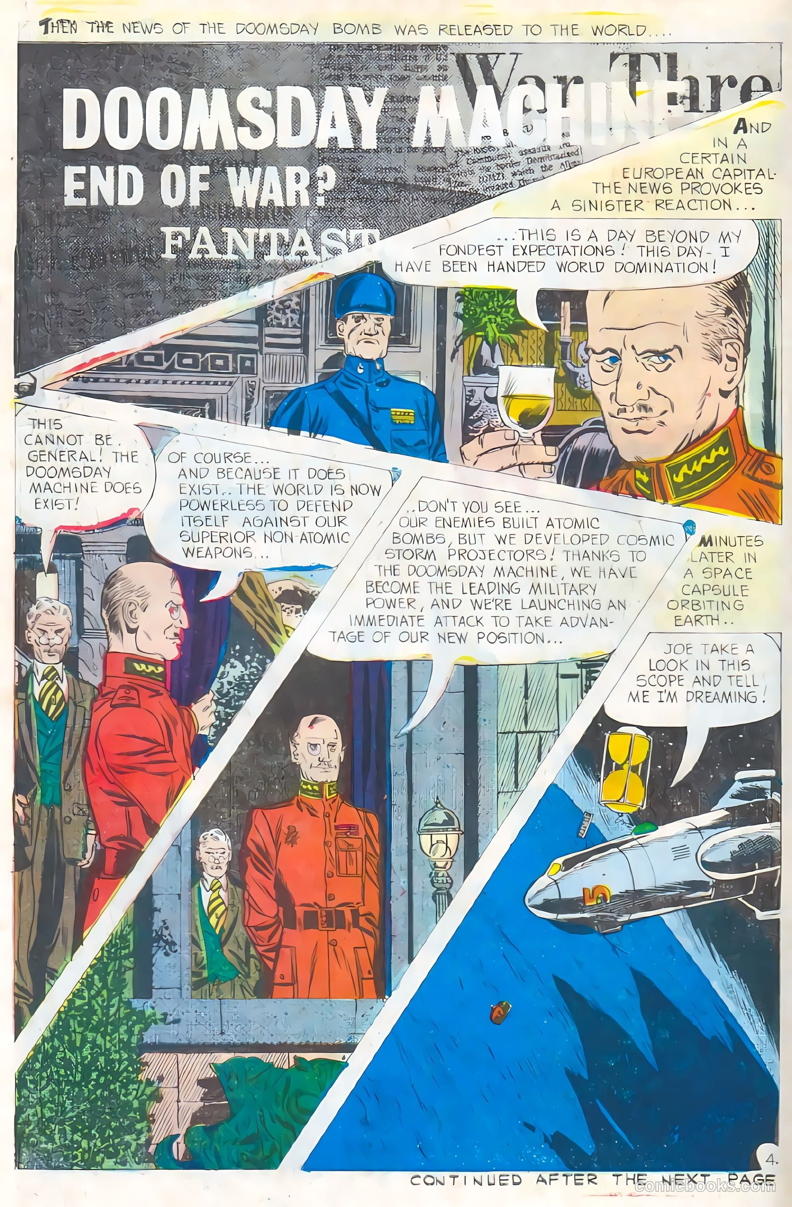 Charlton Premiere #1 (1967) — page 6 of 36