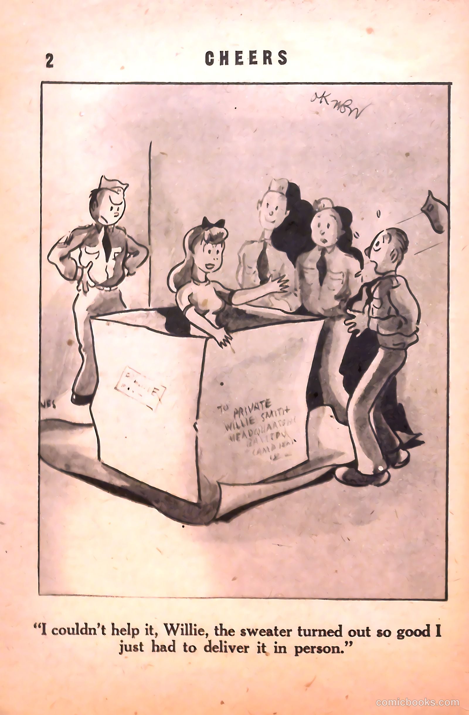 Cheers #1 (1942) — page 4 of 131