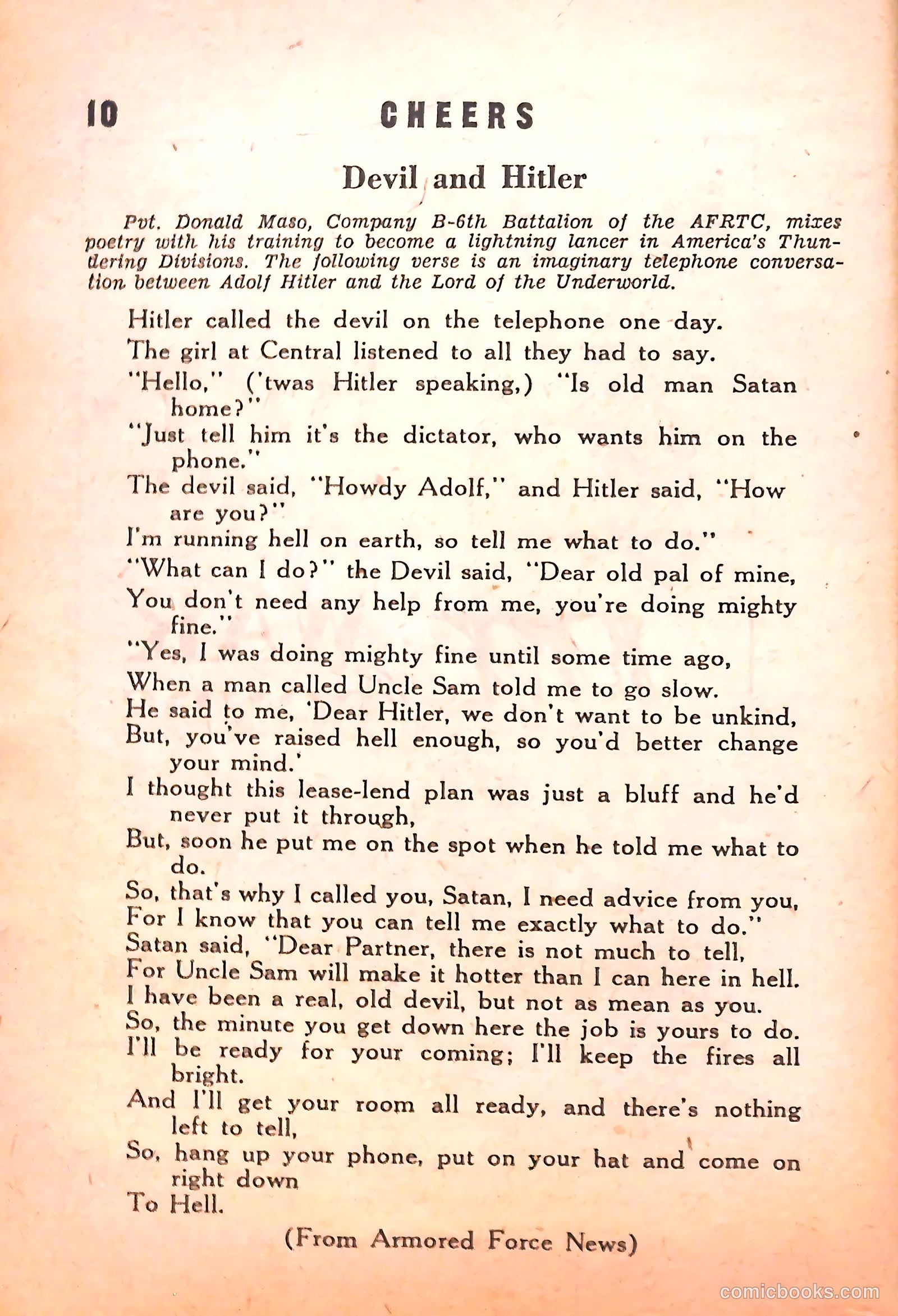 Cheers #1 (1942) — page 12 of 131