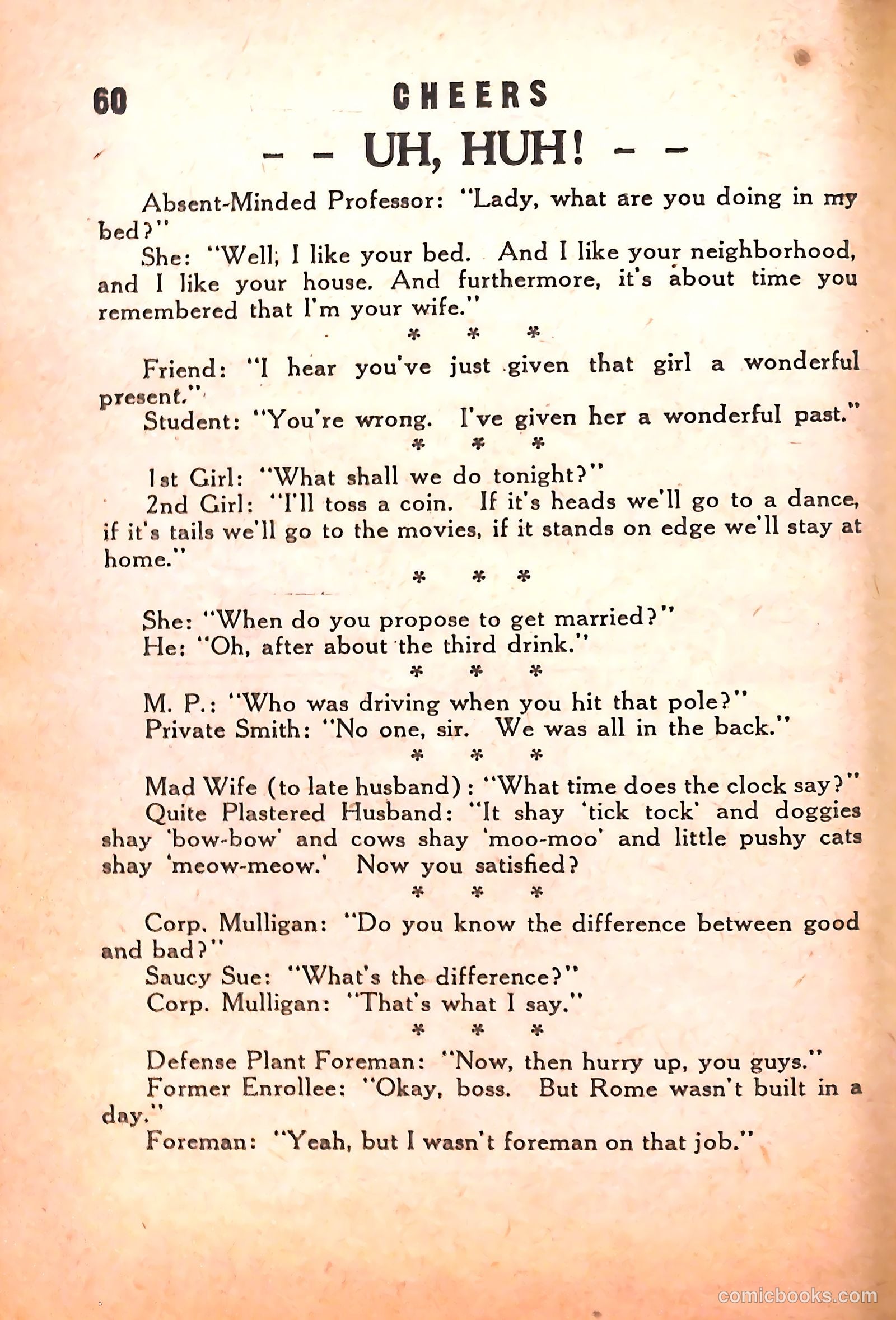 Cheers #1 (1942) — page 62 of 131