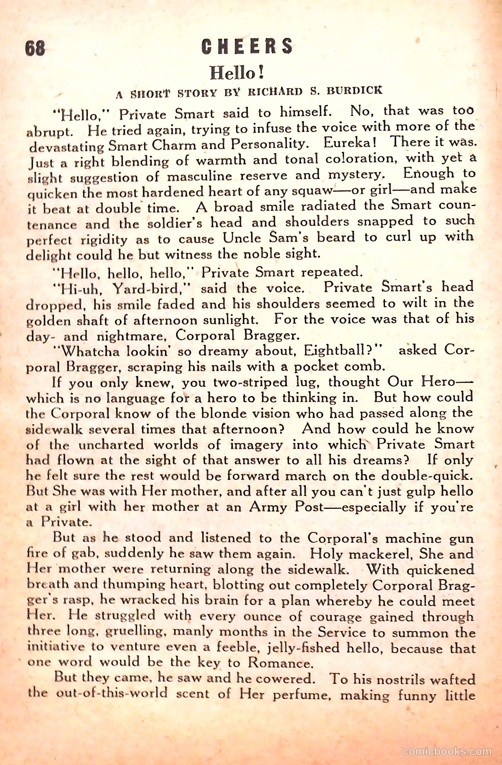Cheers #1 (1942) — page 69 of 131