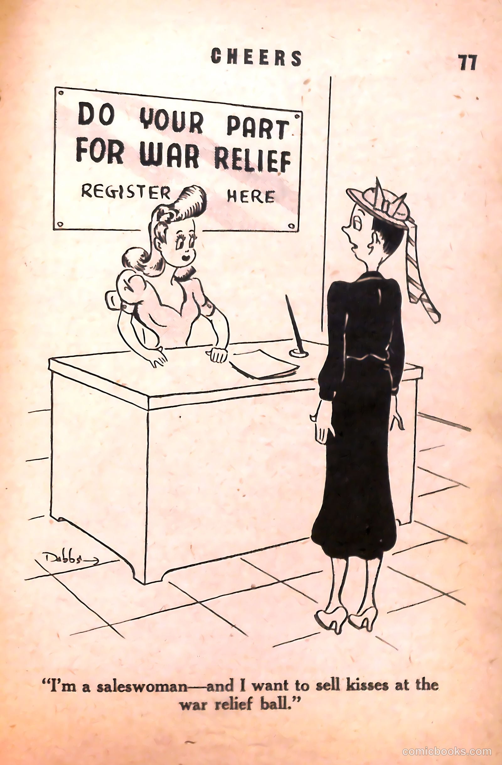 Cheers #1 (1942) — page 78 of 131