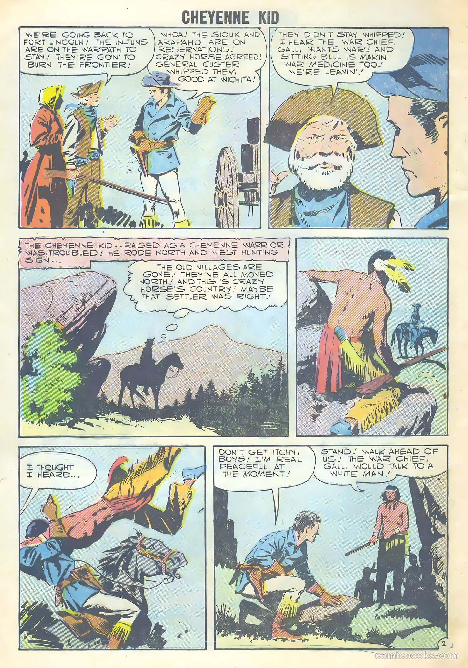Cheyenne Kid #10 (1957) — page 4 of 36
