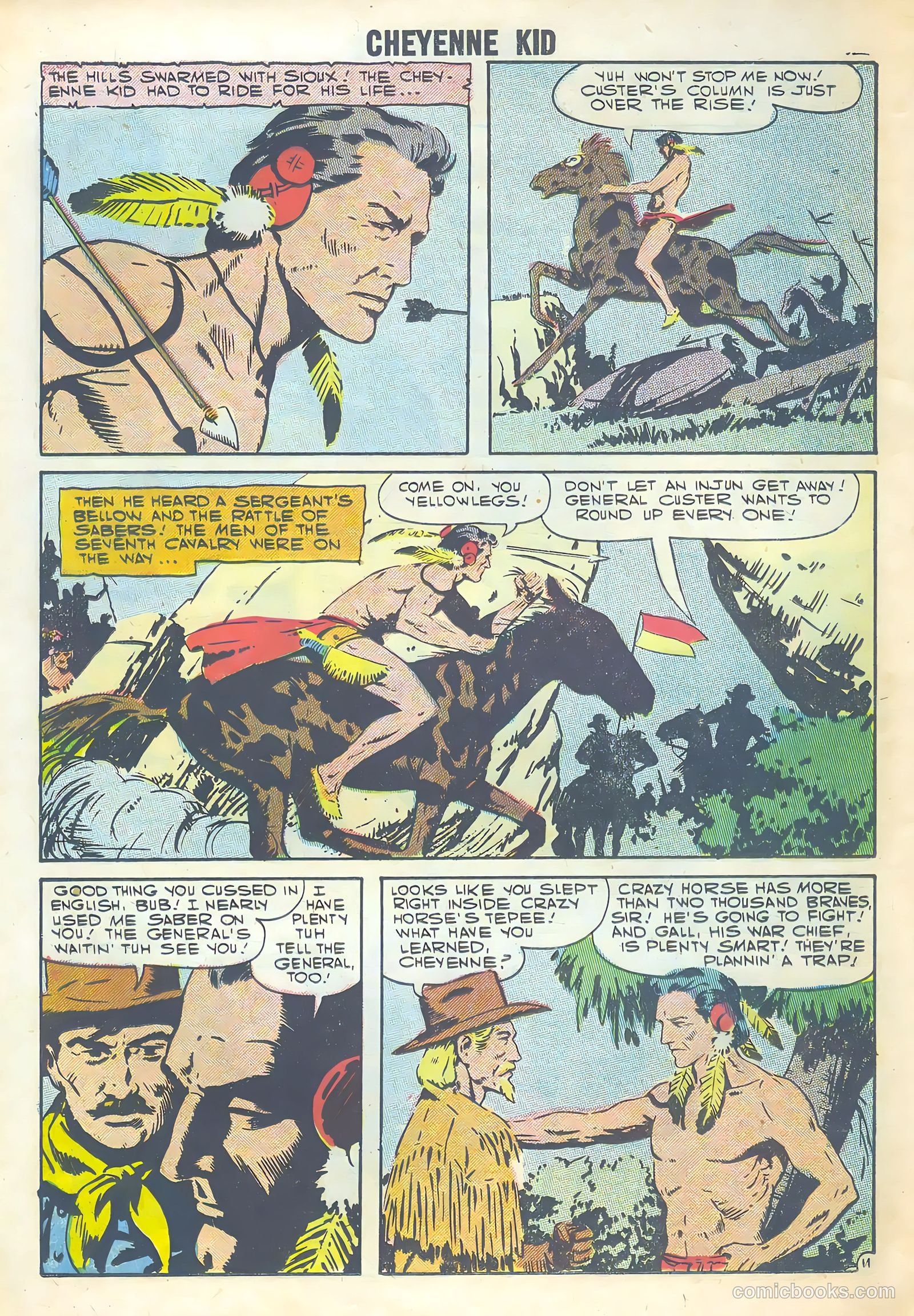 Cheyenne Kid #10 (1957) — page 14 of 36