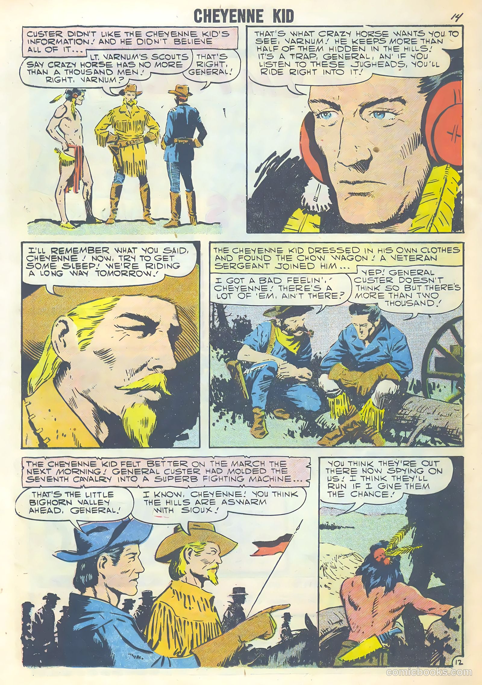 Cheyenne Kid #10 (1957) — page 16 of 36