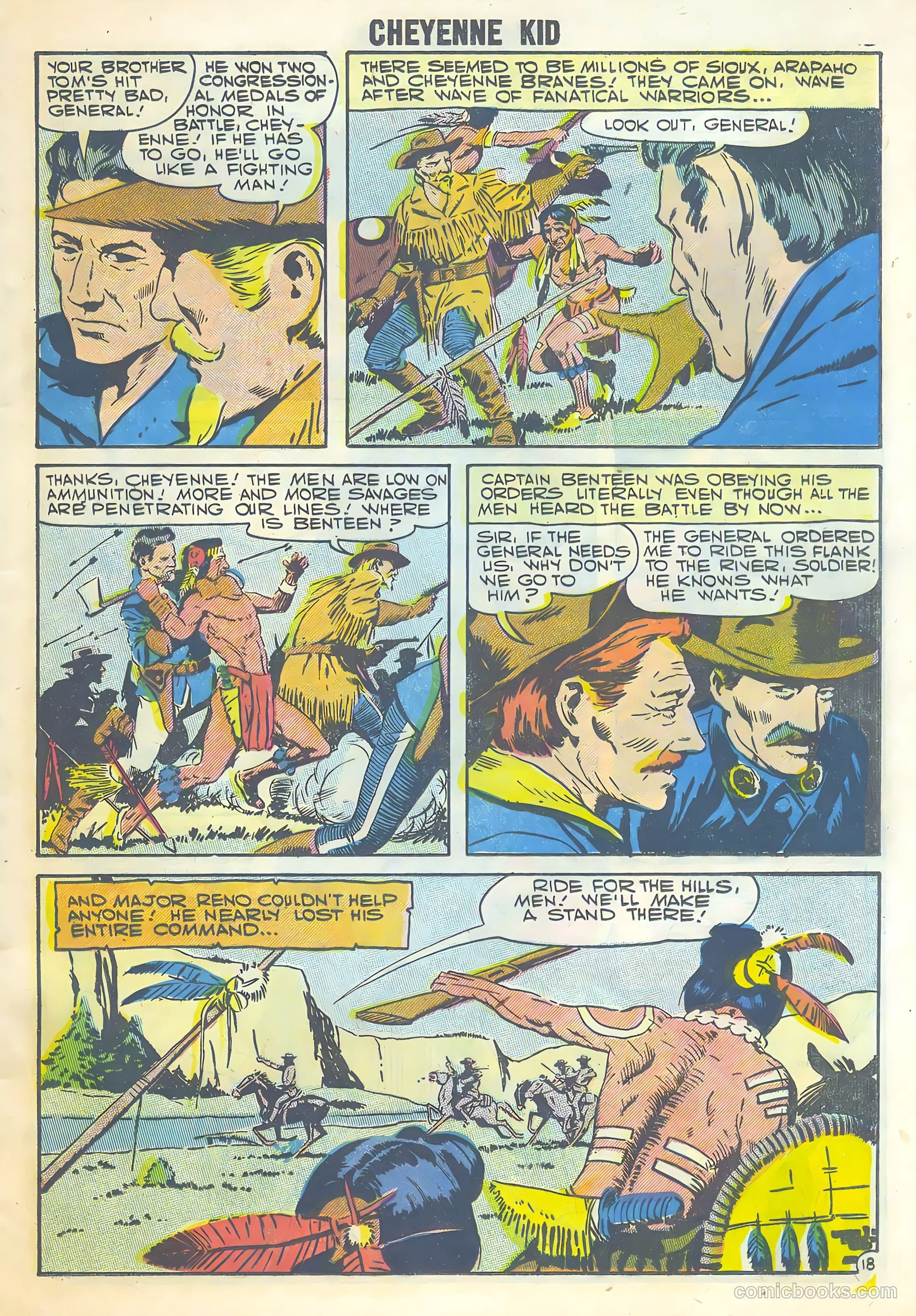 Cheyenne Kid #10 (1957) — page 25 of 36