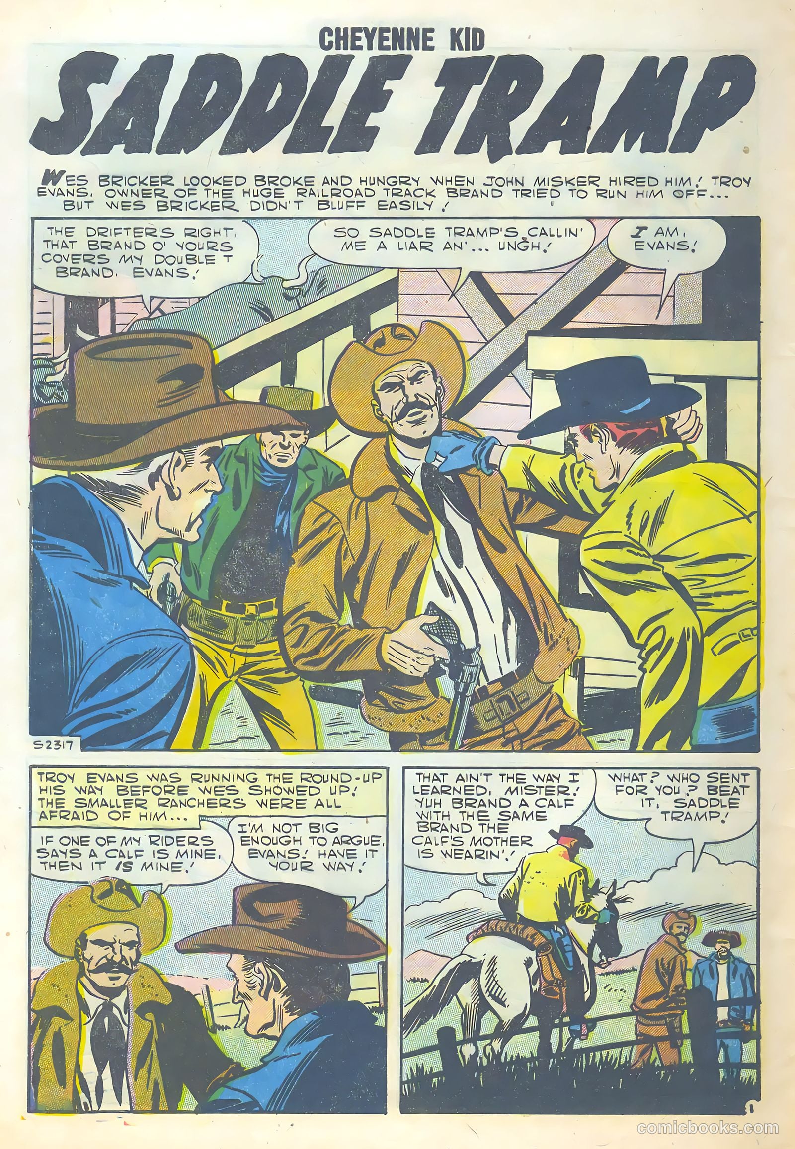 Cheyenne Kid #10 (1957) — page 28 of 36