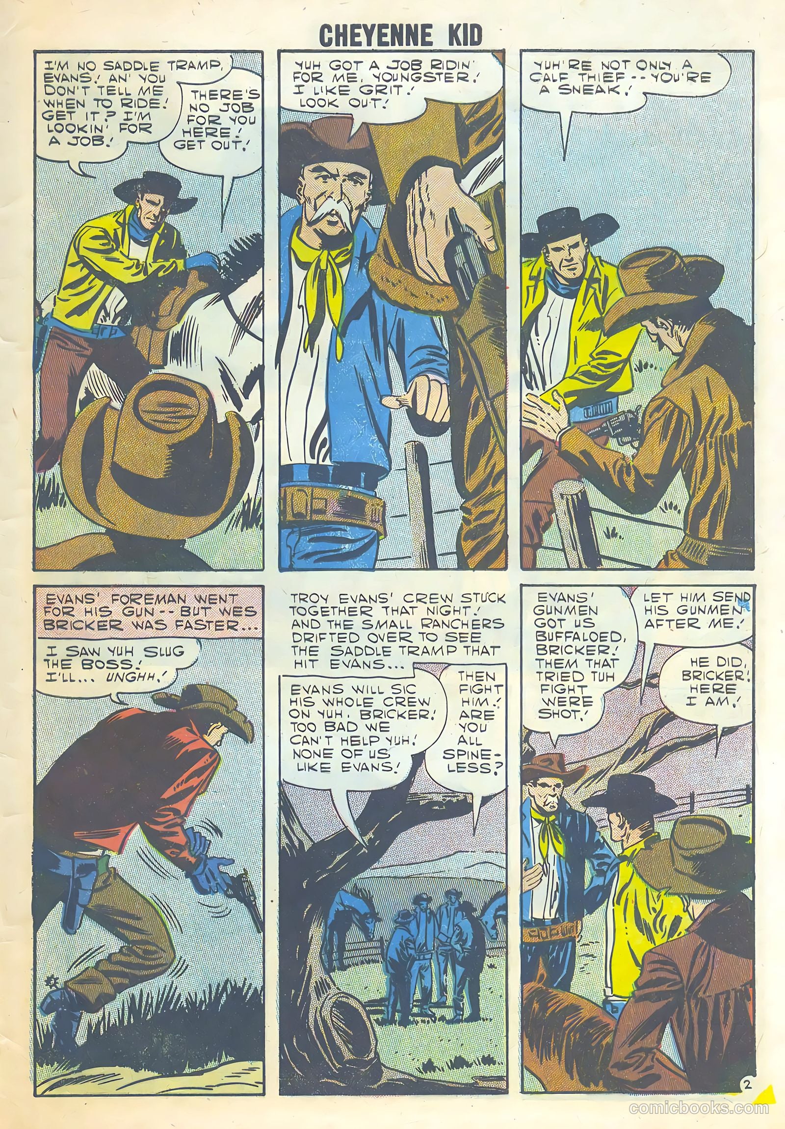 Cheyenne Kid #10 (1957) — page 29 of 36