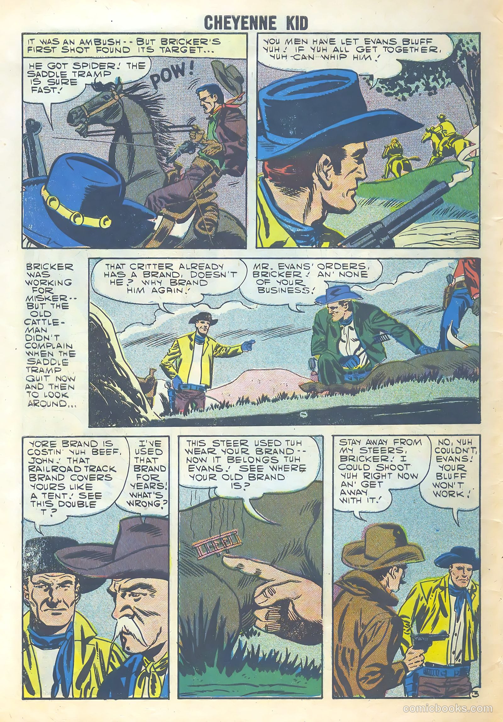 Cheyenne Kid #10 (1957) — page 30 of 36